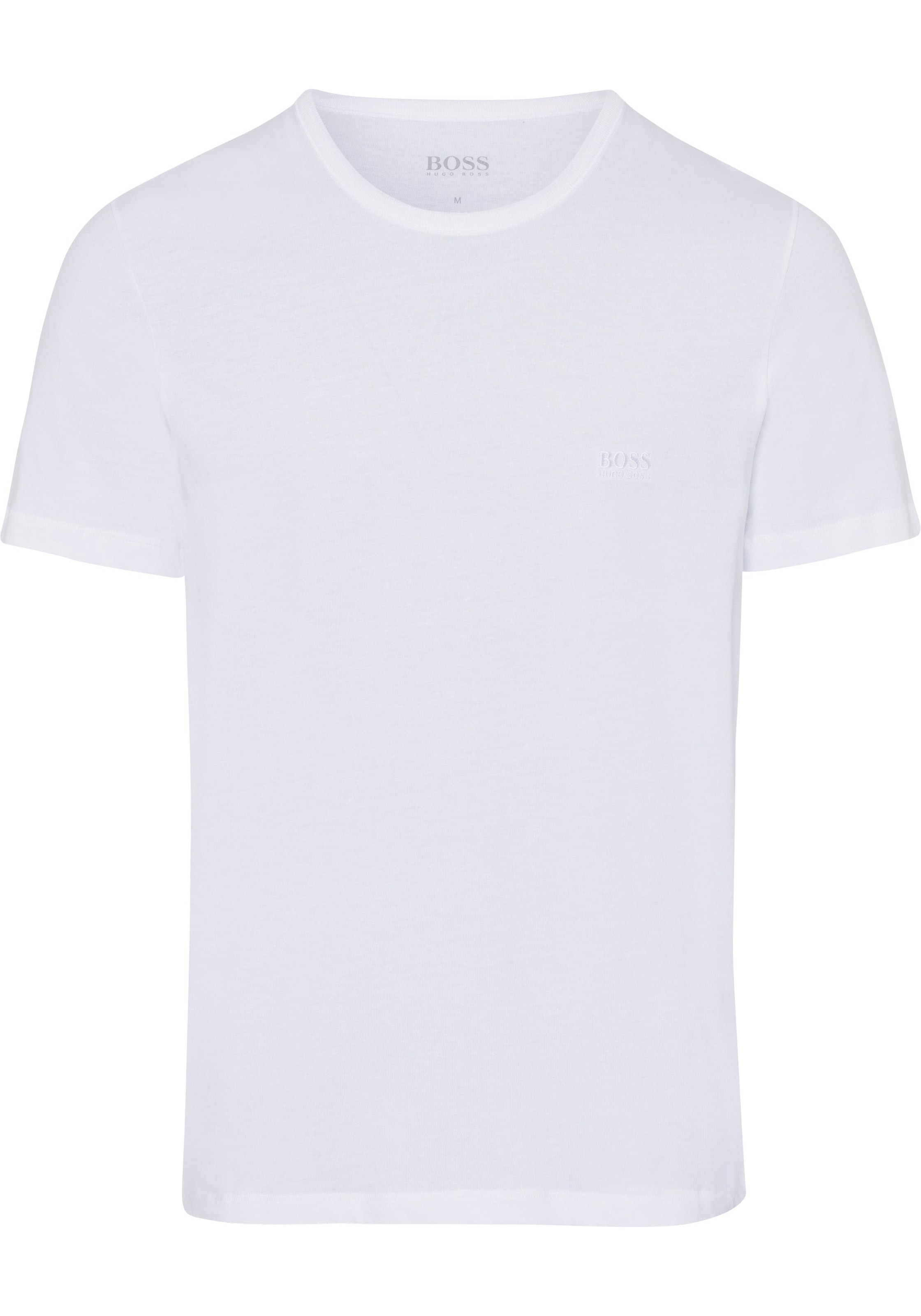 BOSS T-Shirt »T-Shirt Rundhals«, (3er-Pack), mit dezentem BOSS Logo-Print