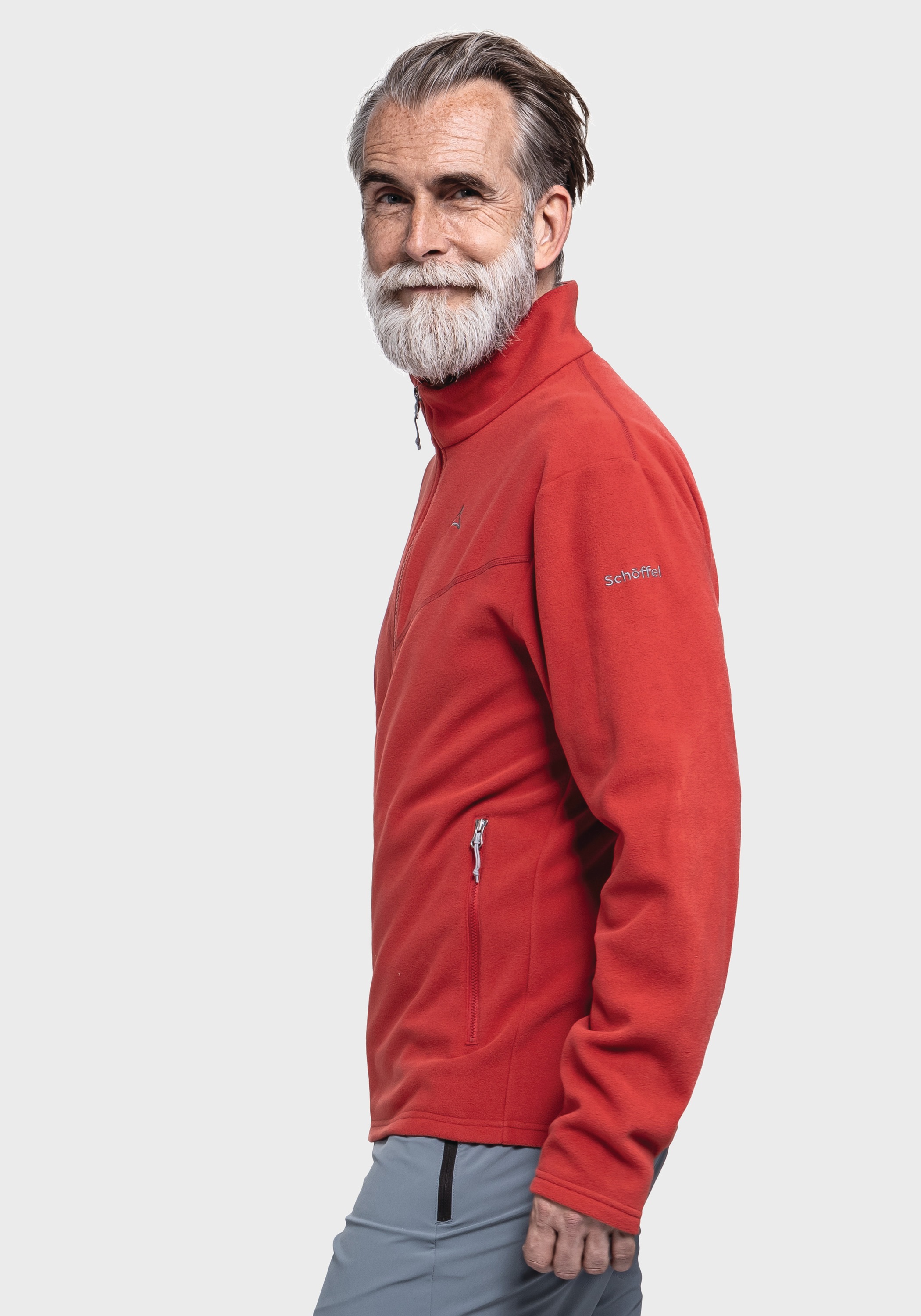 Schöffel Fleecejacke »Hiking Fleece Jk Style Qutang MNS«, ohne Kapuze