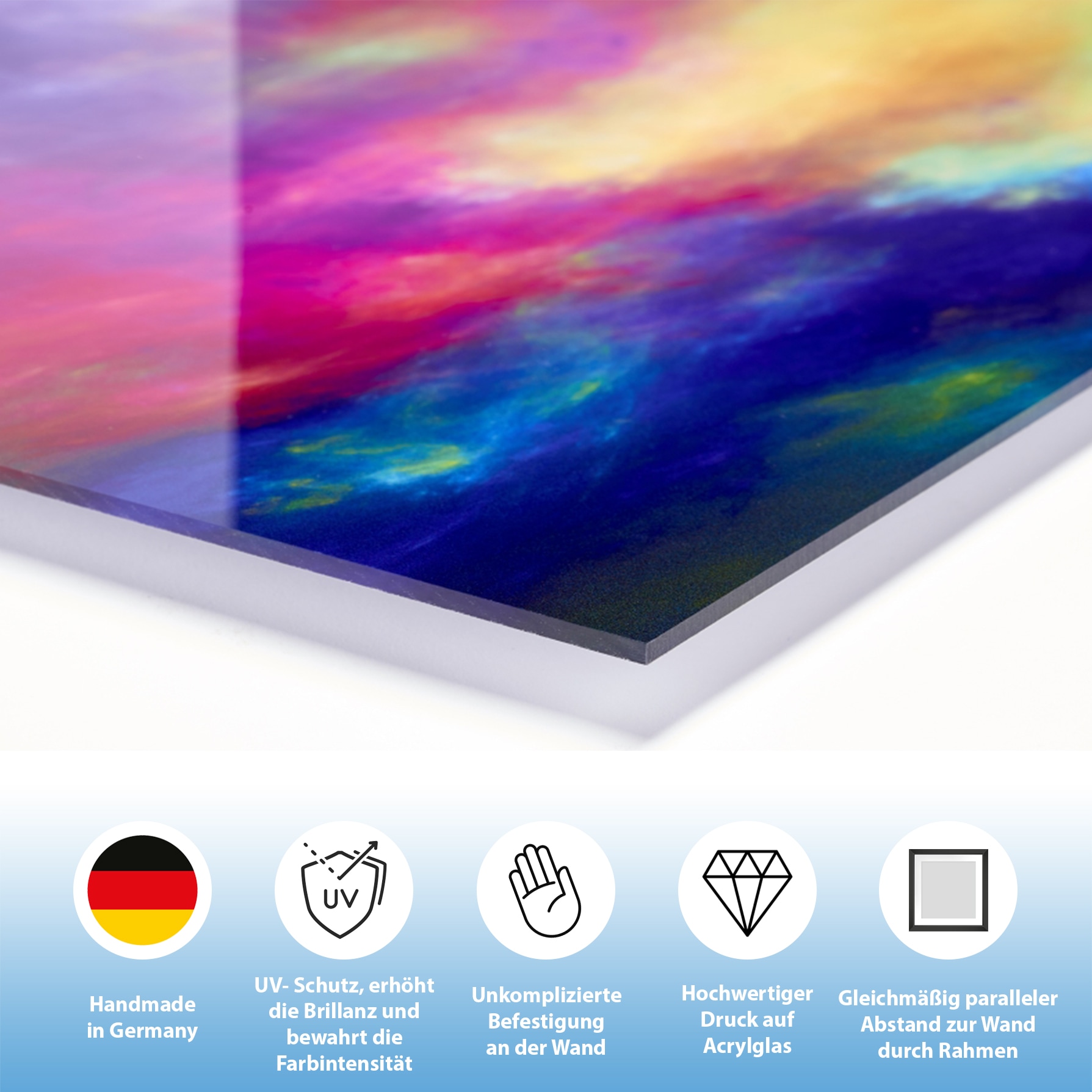 queence Acrylglasbild "Black and White" Film  Filmfiguren  Filmszene  Foto günstig online kaufen