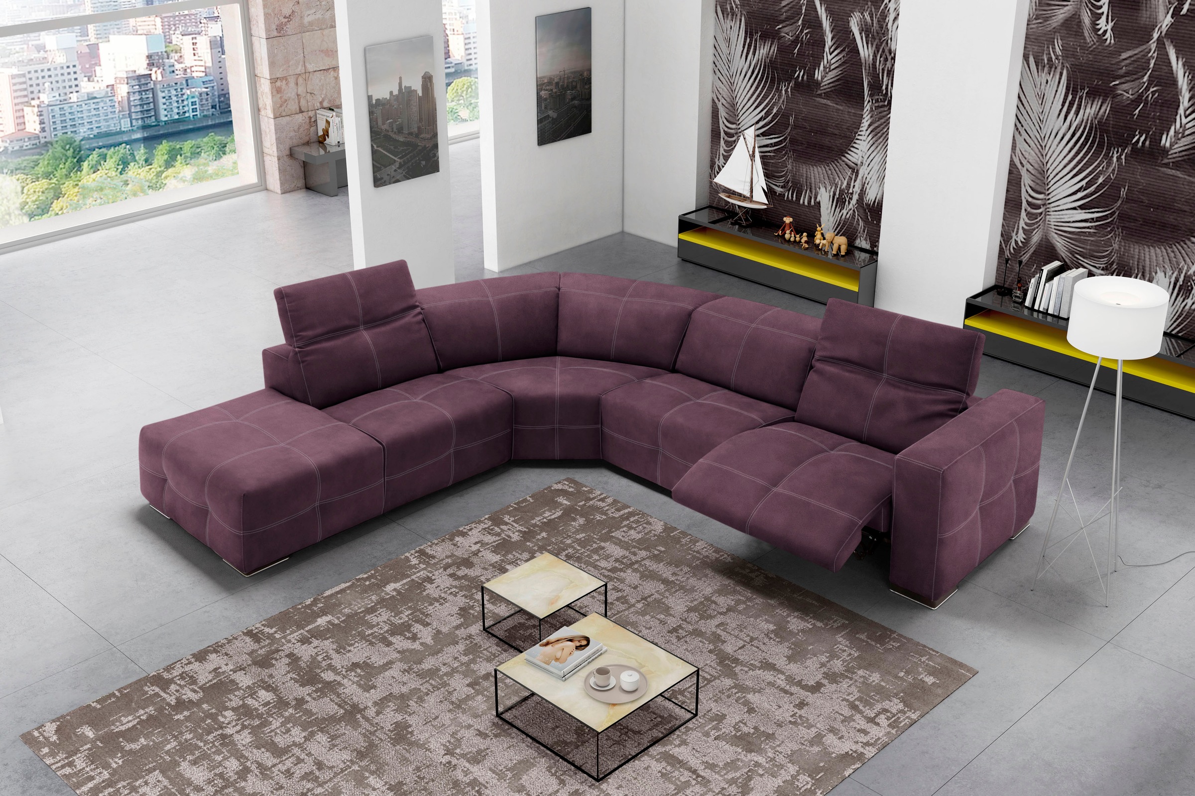 Egoitaliano Ecksofa "Sauvanne, Designsofa der Extraklasse, elegant und bequ günstig online kaufen