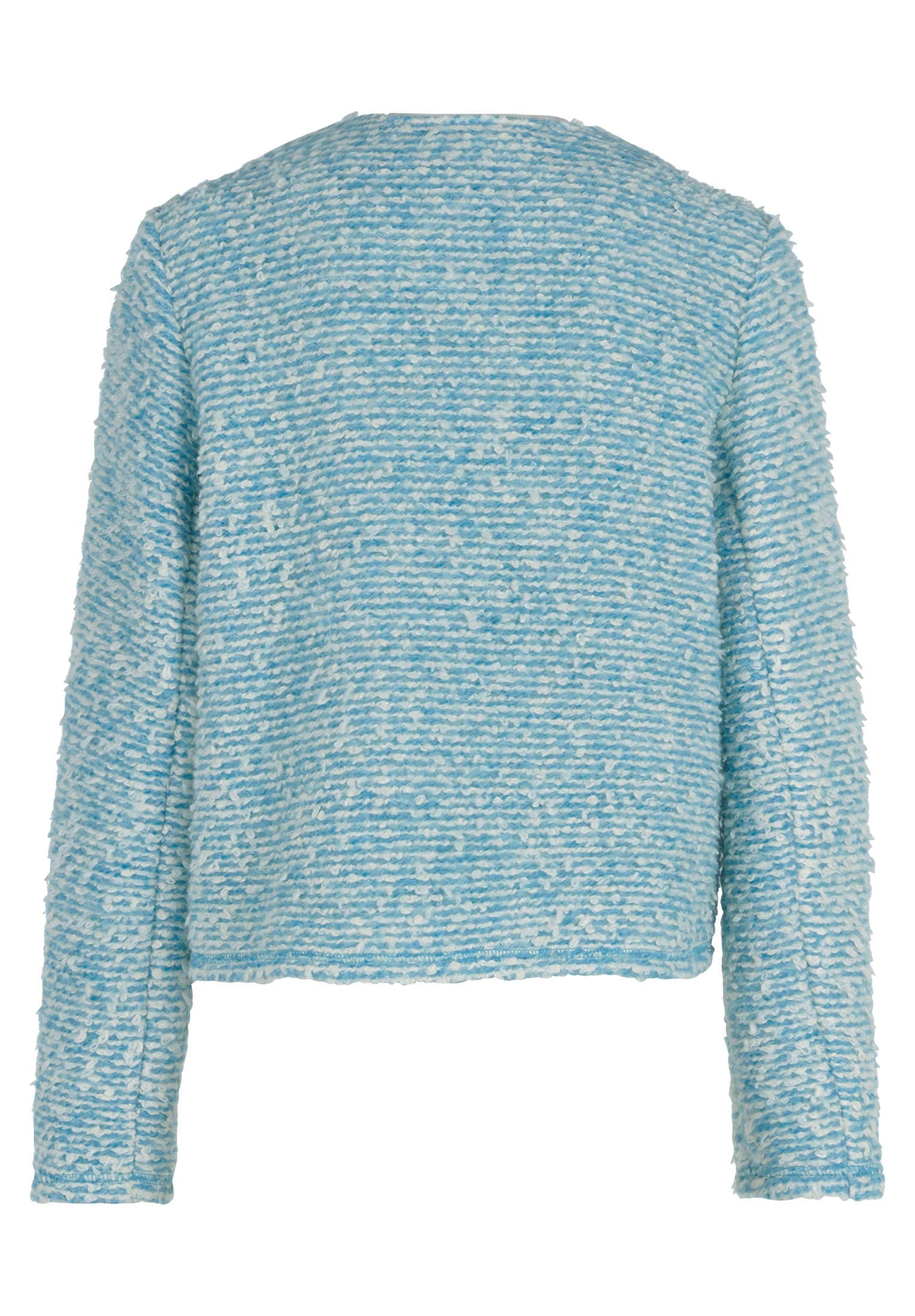 Betty&Co Jackenblazer »Betty & Co Damen Kuscheljacke mit Knöpfen«, Material