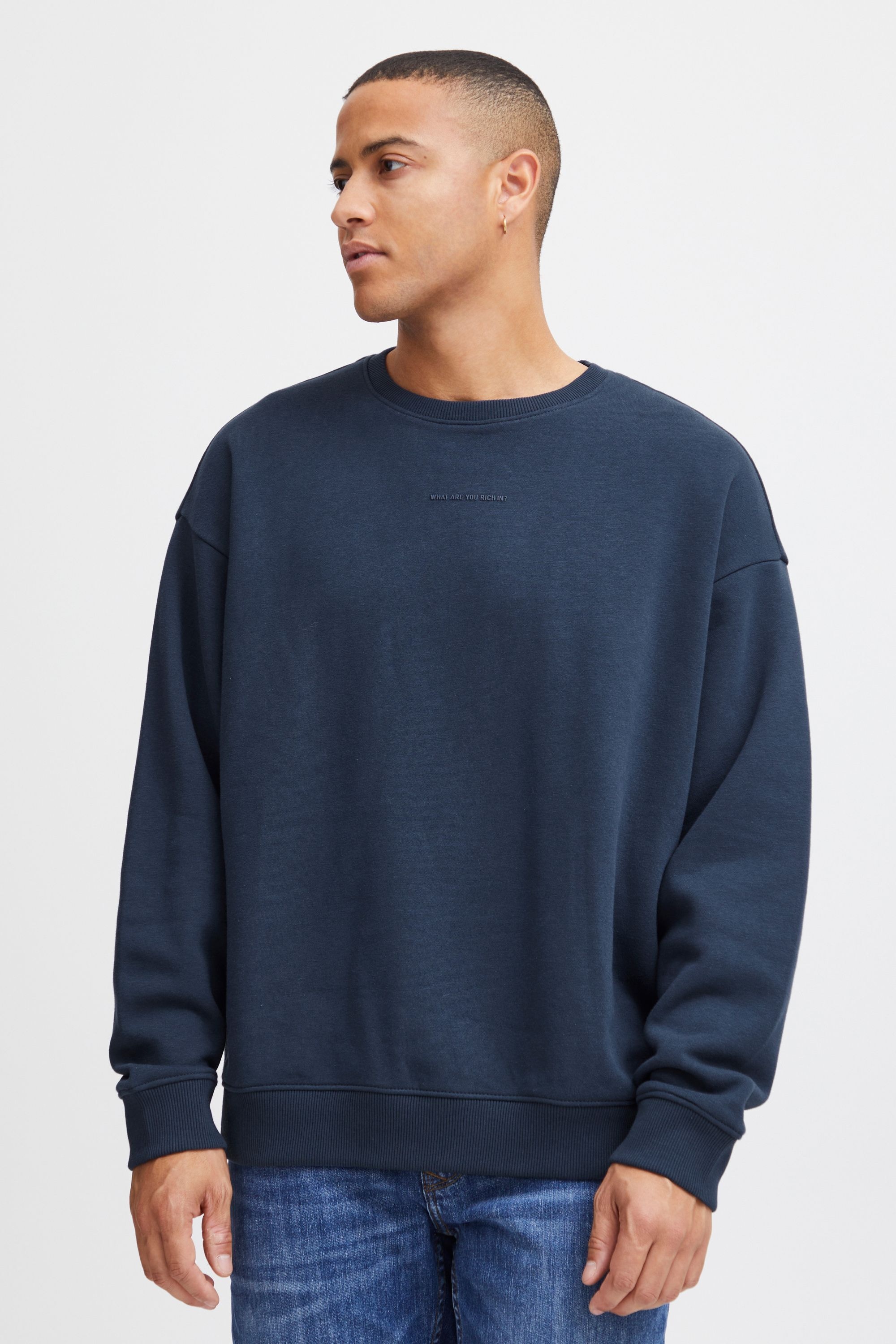 Blend Longpullover "BHSweatshirt", Klassischer Sweatpullover mit Rundhalsau günstig online kaufen