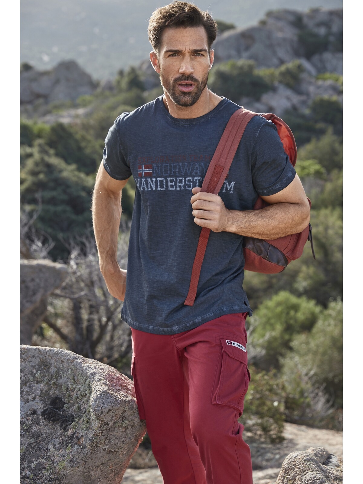 Jan Vanderstorm T-Shirt »T-Shirt DIETHELM«