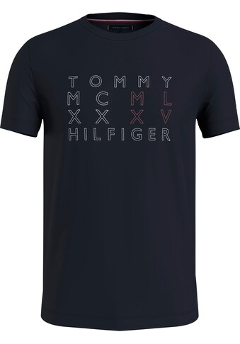 Tommy Hilfiger T-Shirt »RWB CORP TEXT TEE« kaufen