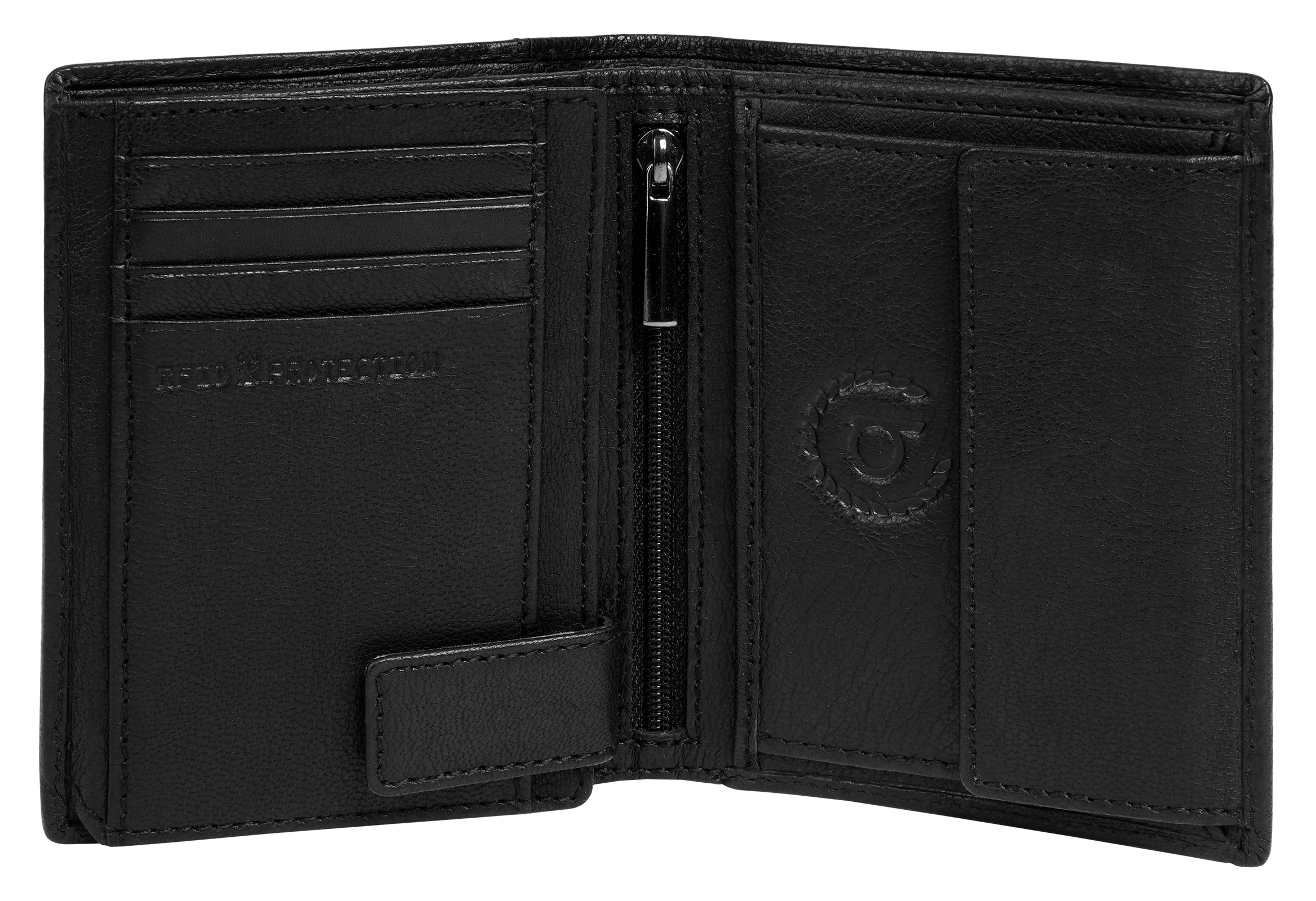 bugatti Geldbörse »BLANCA« echt Leder