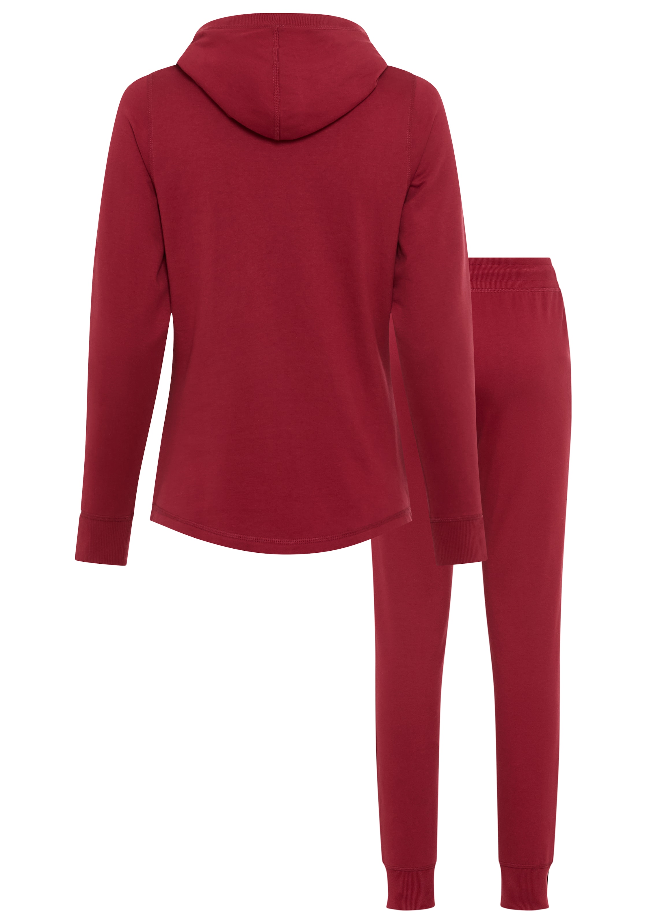 Ocean Sportswear Jogginganzug »Essentials Joggingsuit«, (Set, 2 tlg.), mit Lederimitat-Details