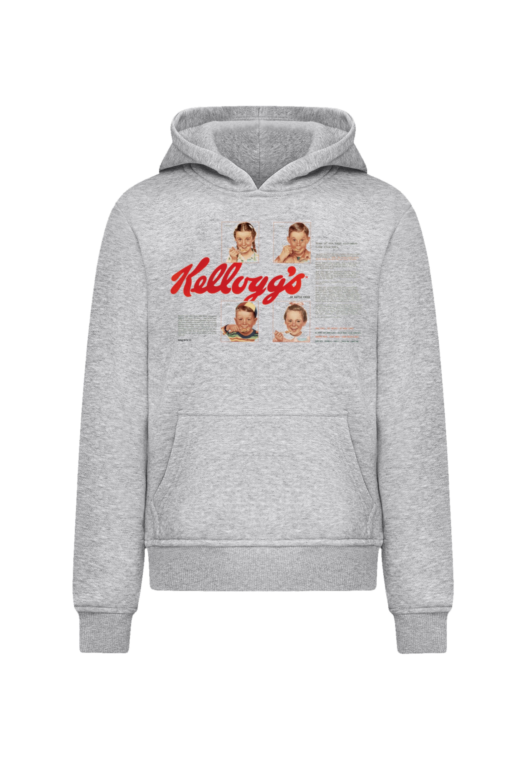 F4NT4STIC Kapuzenpullover »Kellogg's Corn Flakes Cereal Box Children Retro«, Premium Qualität
