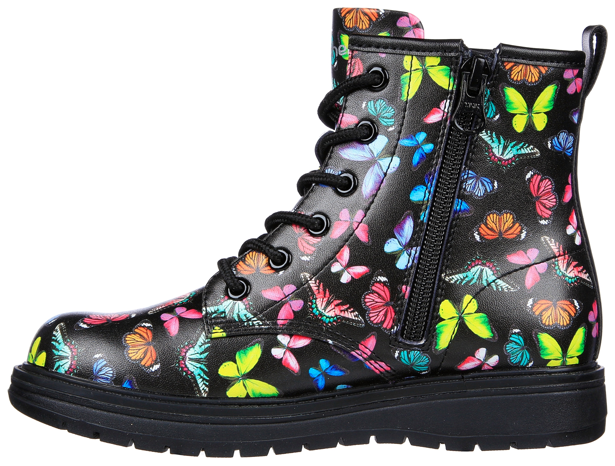 Skechers Kids Schnürboots »LACE UP BOOT« mit Schmetterlingsprint EN9086