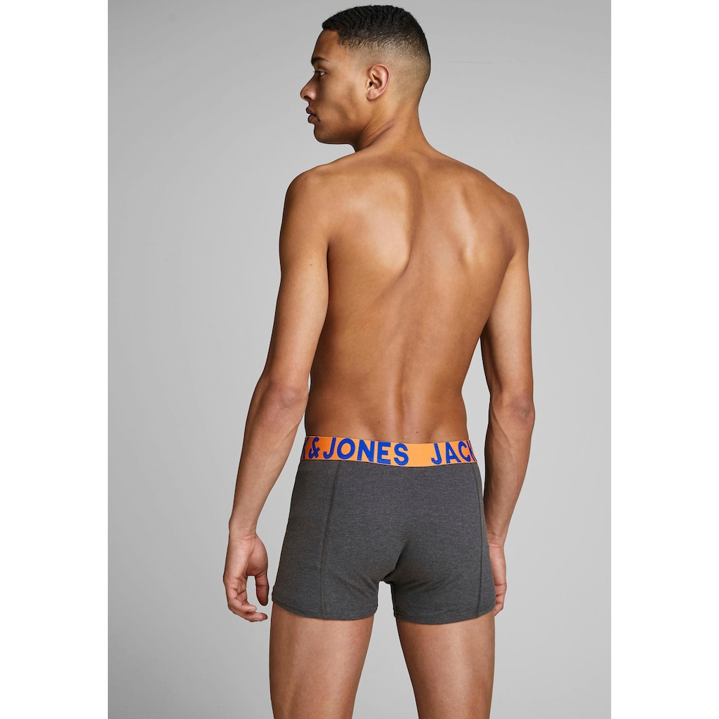 Jack & Jones Junior Boxershorts »JACCRAZY SOLID TRUNKS 3 PACK NOOS JNR«, (Packung, 3 St.)