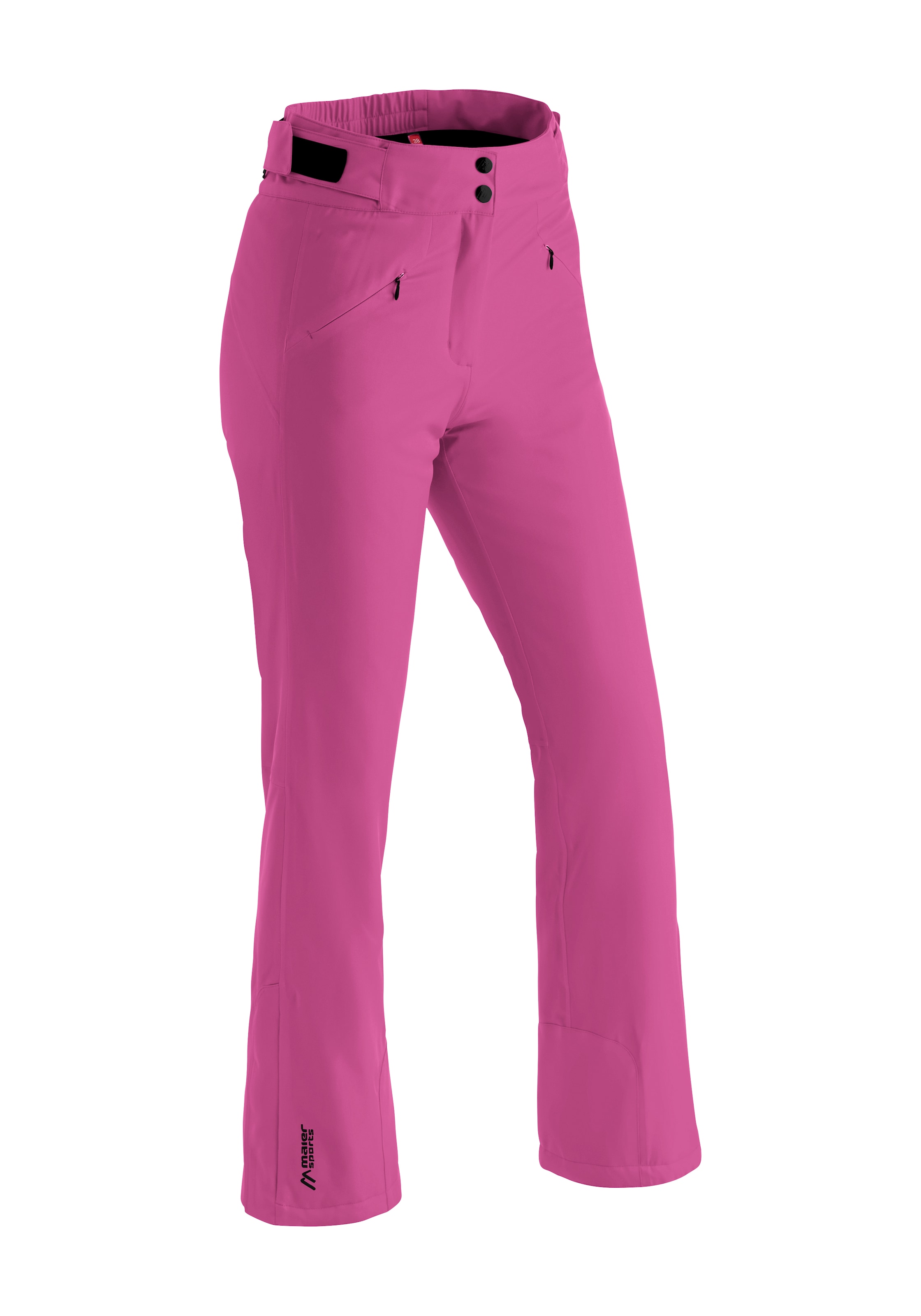 Maier Sports Skihose "Allissia slim 2.1", Damen Schneehose, wind- und wasserdicht, 2 RV-Taschen, Slim Fit