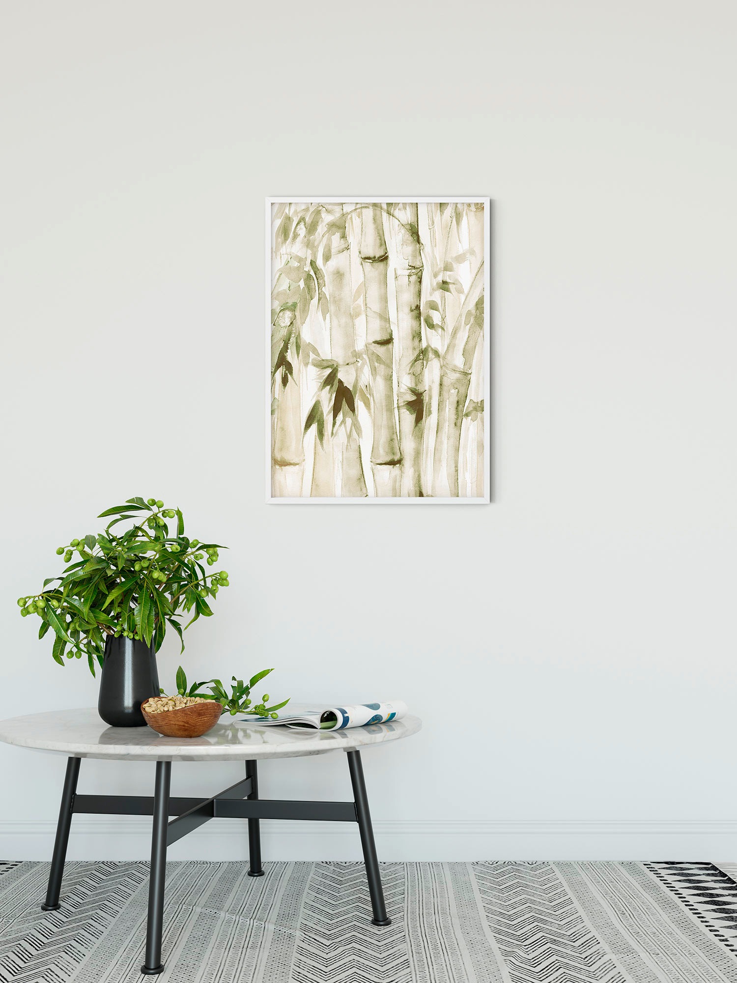 Komar Bild "Wild Bamboo" Natur 1 Stk. tlg. Wandbild zur Dekoration - ohne R günstig online kaufen