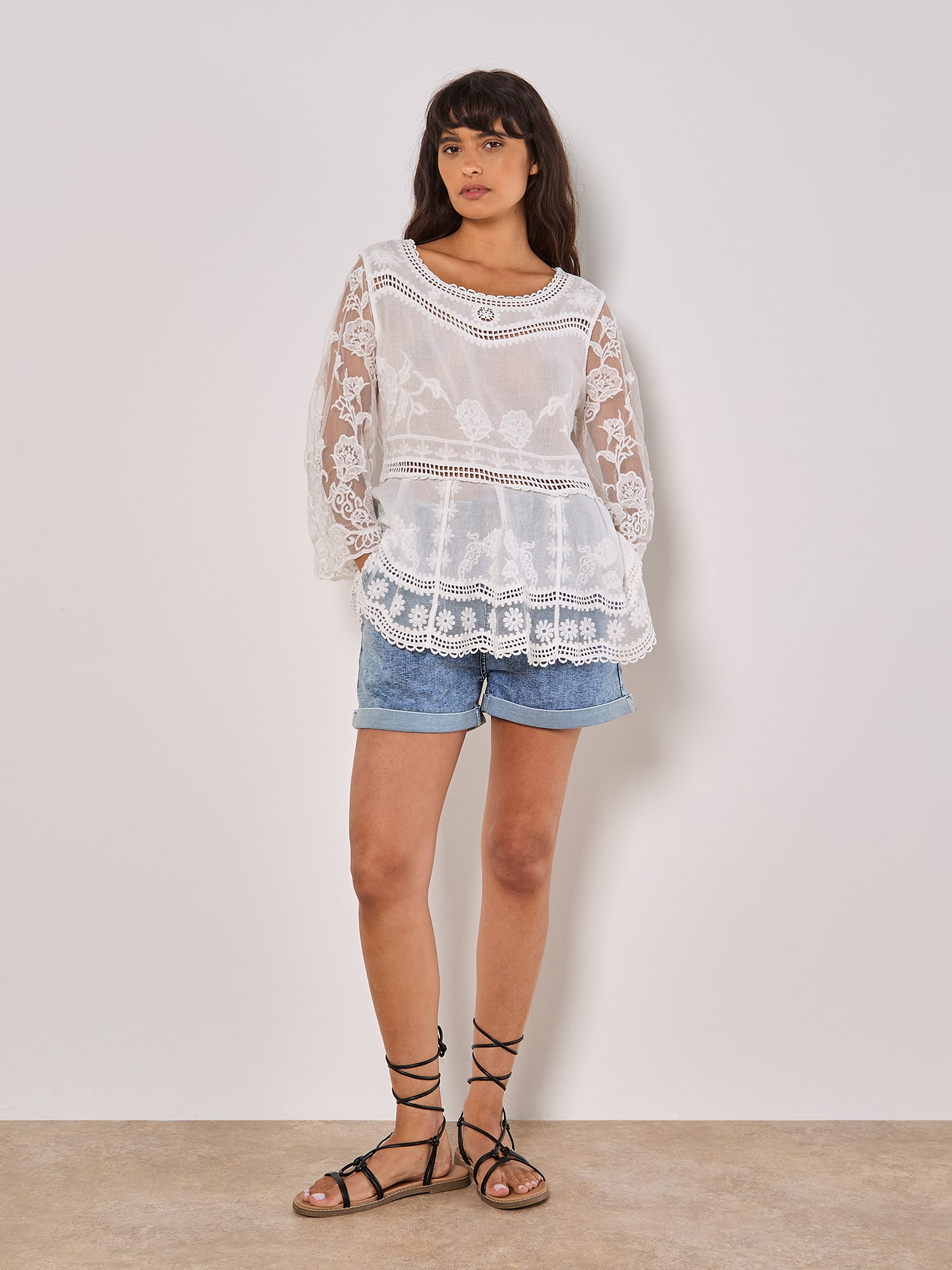 Apricot Klassische Bluse »Bluse« in oversized Passform