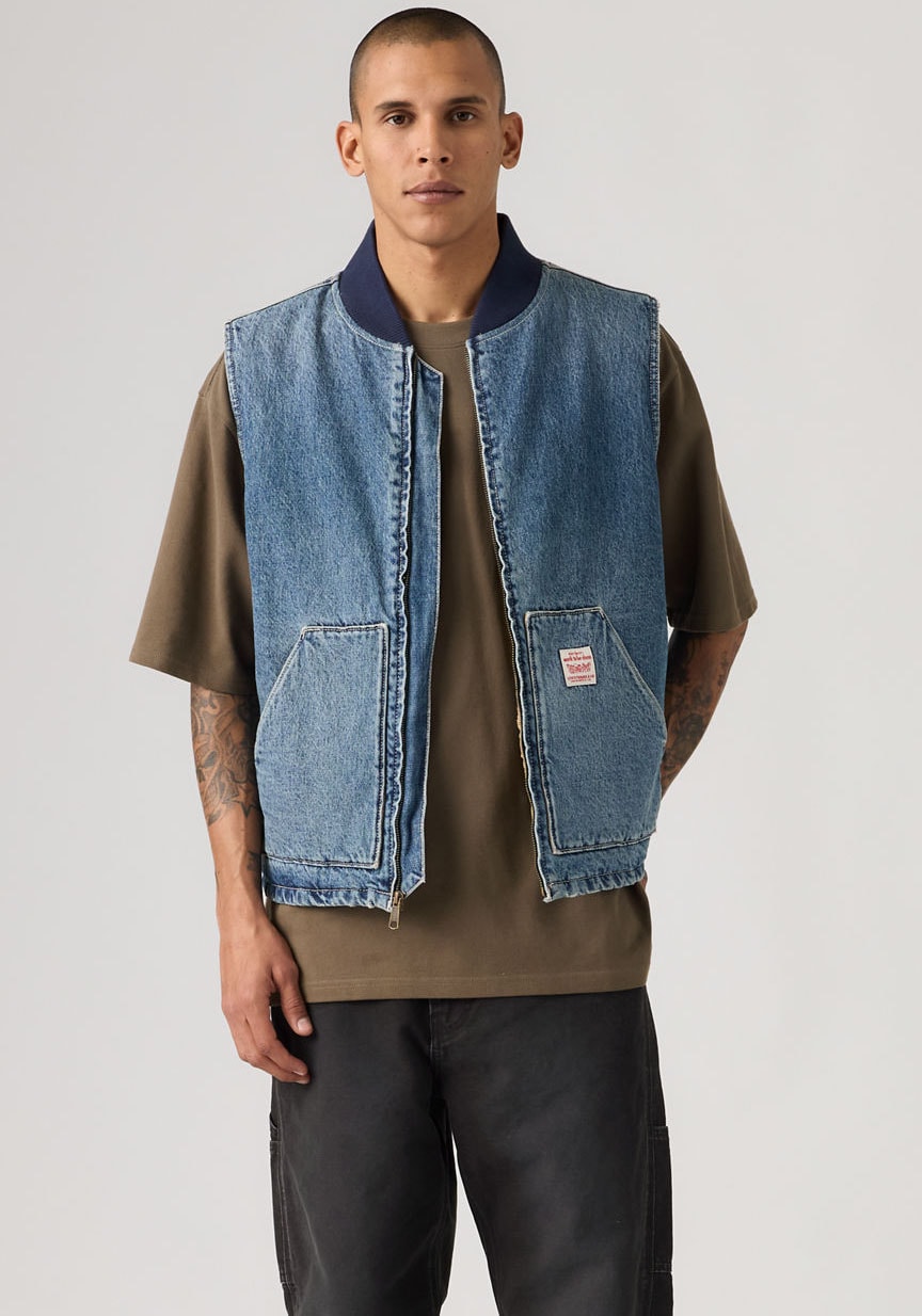Levi's® Jeansweste »SANSOME« mit Reißverschluss