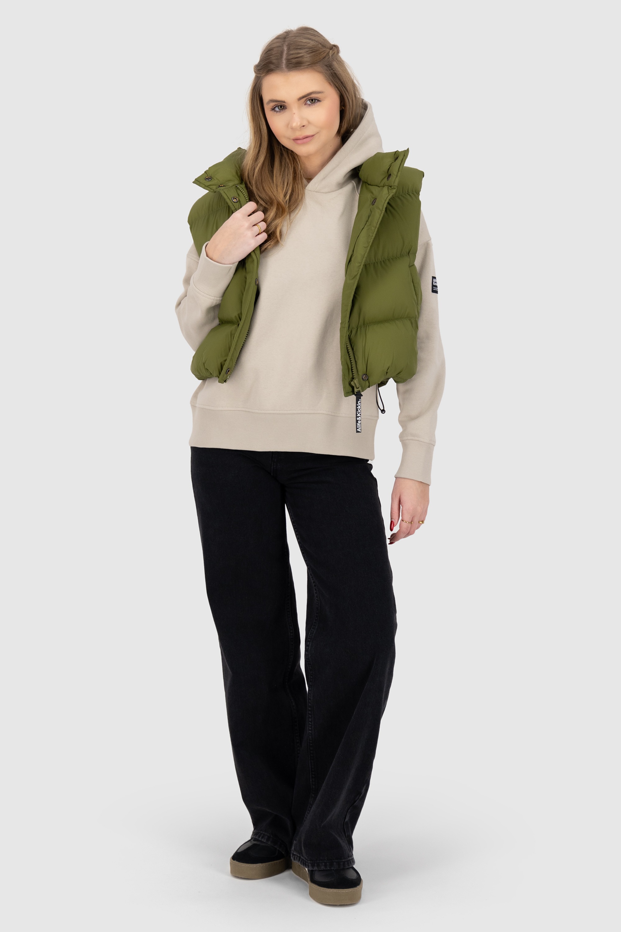 Alife & Kickin Kapuzensweatshirt »Damen JessyAK A«
