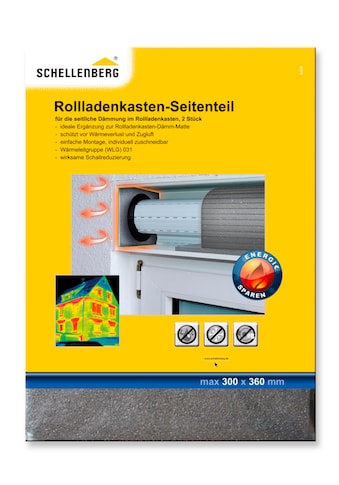 SCHELLENBERG Rollladenkastendämmung »Seitenteile« T...