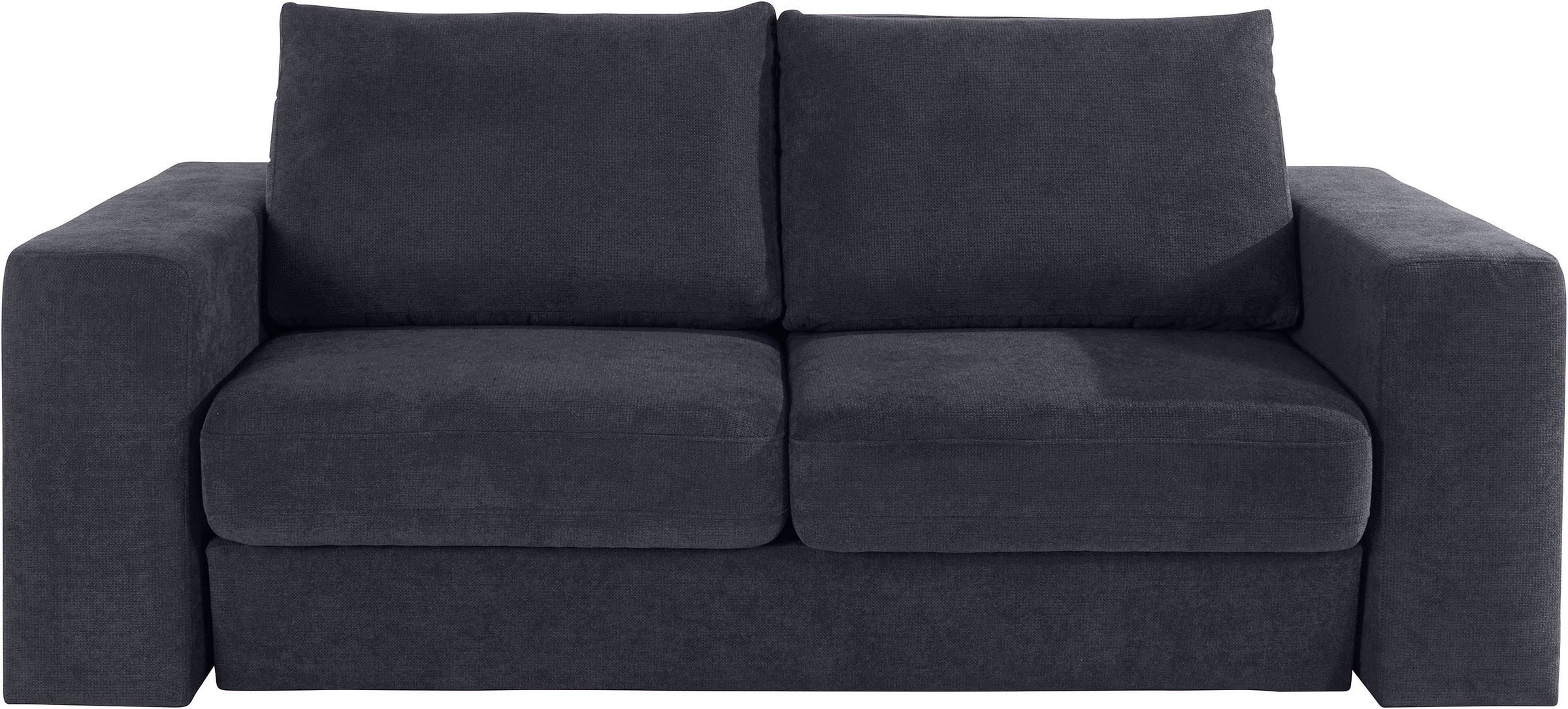 Thumbnail - LOOKS by Wolfgang Joop 3-Sitzer "Looksvb" Verwandlungssofa: aus Sofa wird Sofa mit 2 Hockern, mit Regalfunktion