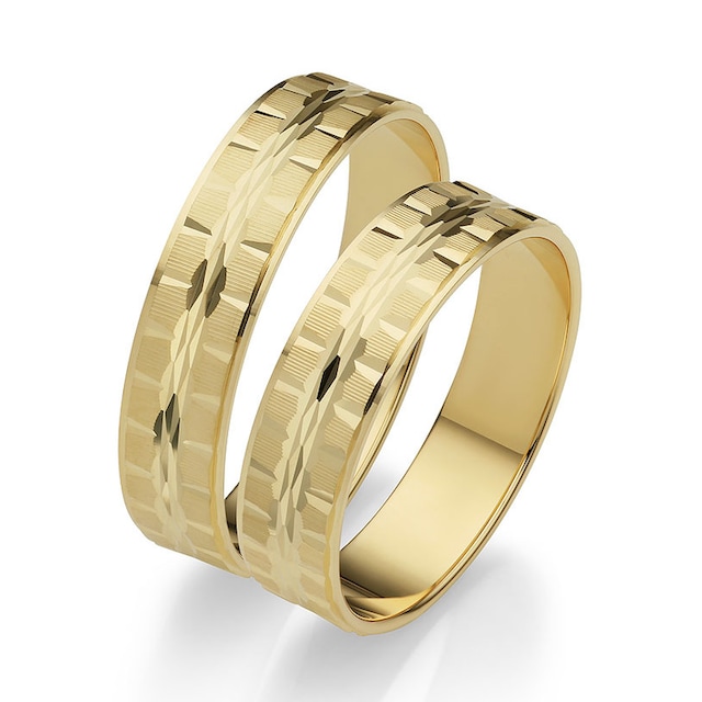 Firetti Trauring »Schmuck Geschenk Gold 375 Hochzeit Ehering \