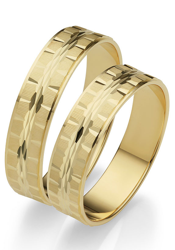 Trauring mit Gravur »Schmuck Geschenk, Ehering«, Made in Germany