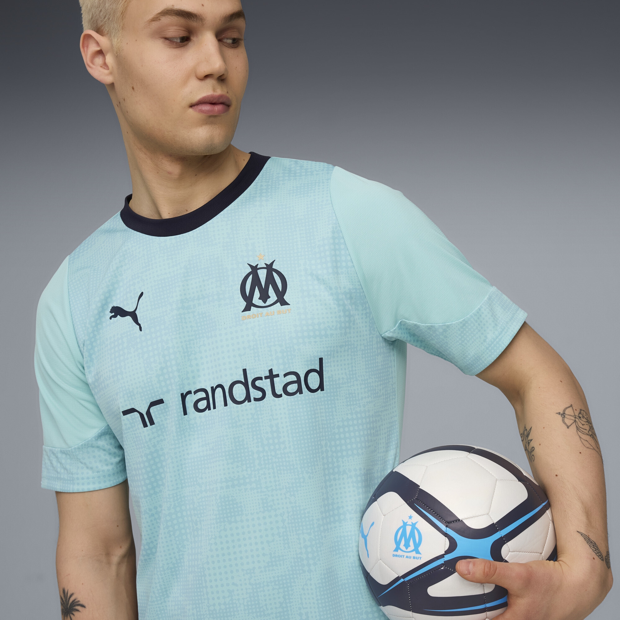 PUMA Trainingsshirt »Olympique de Marseille Trainingstrikot Herren«