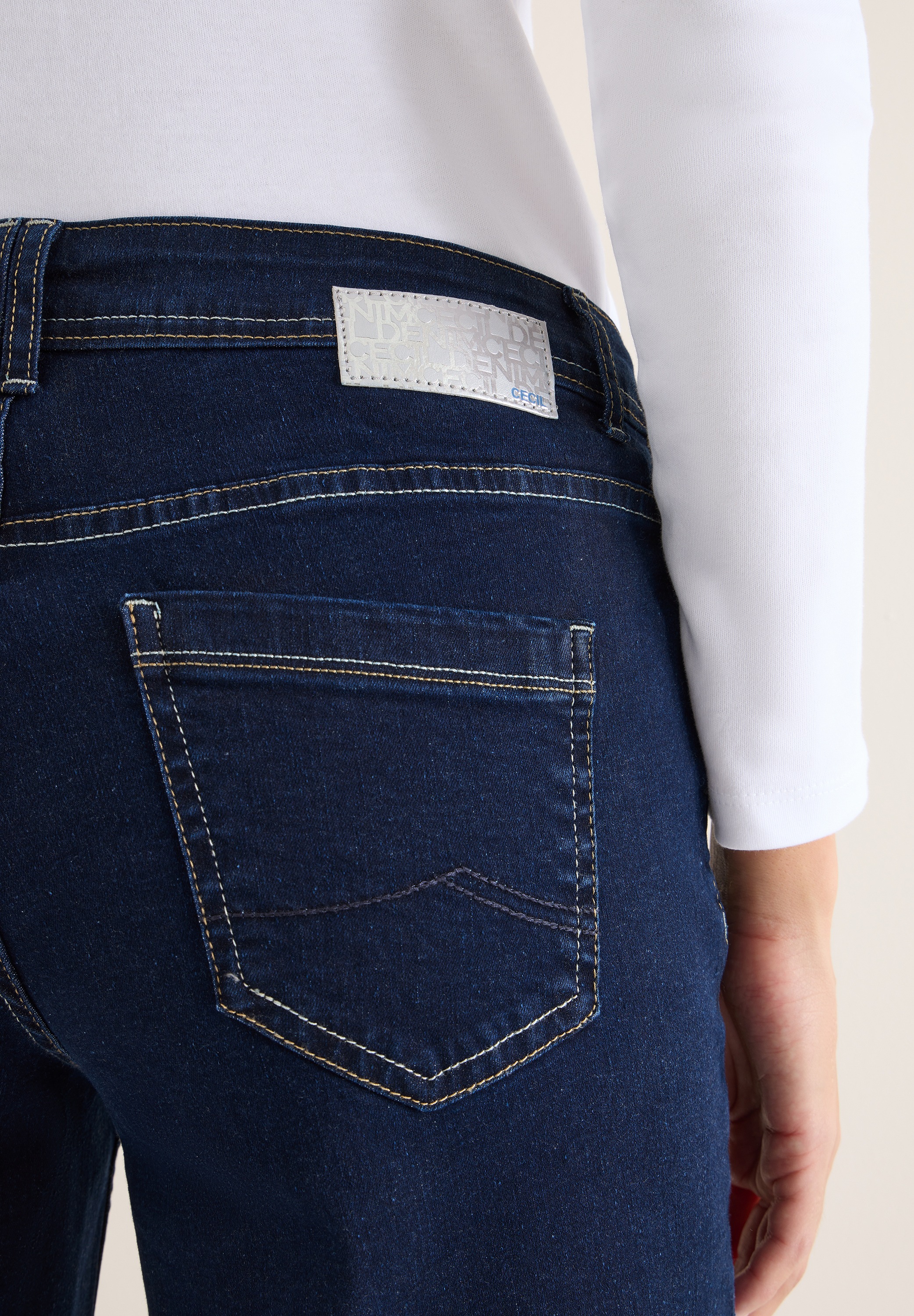 Thumbnail - Cecil Straight-Jeans im Five-Pocket Style