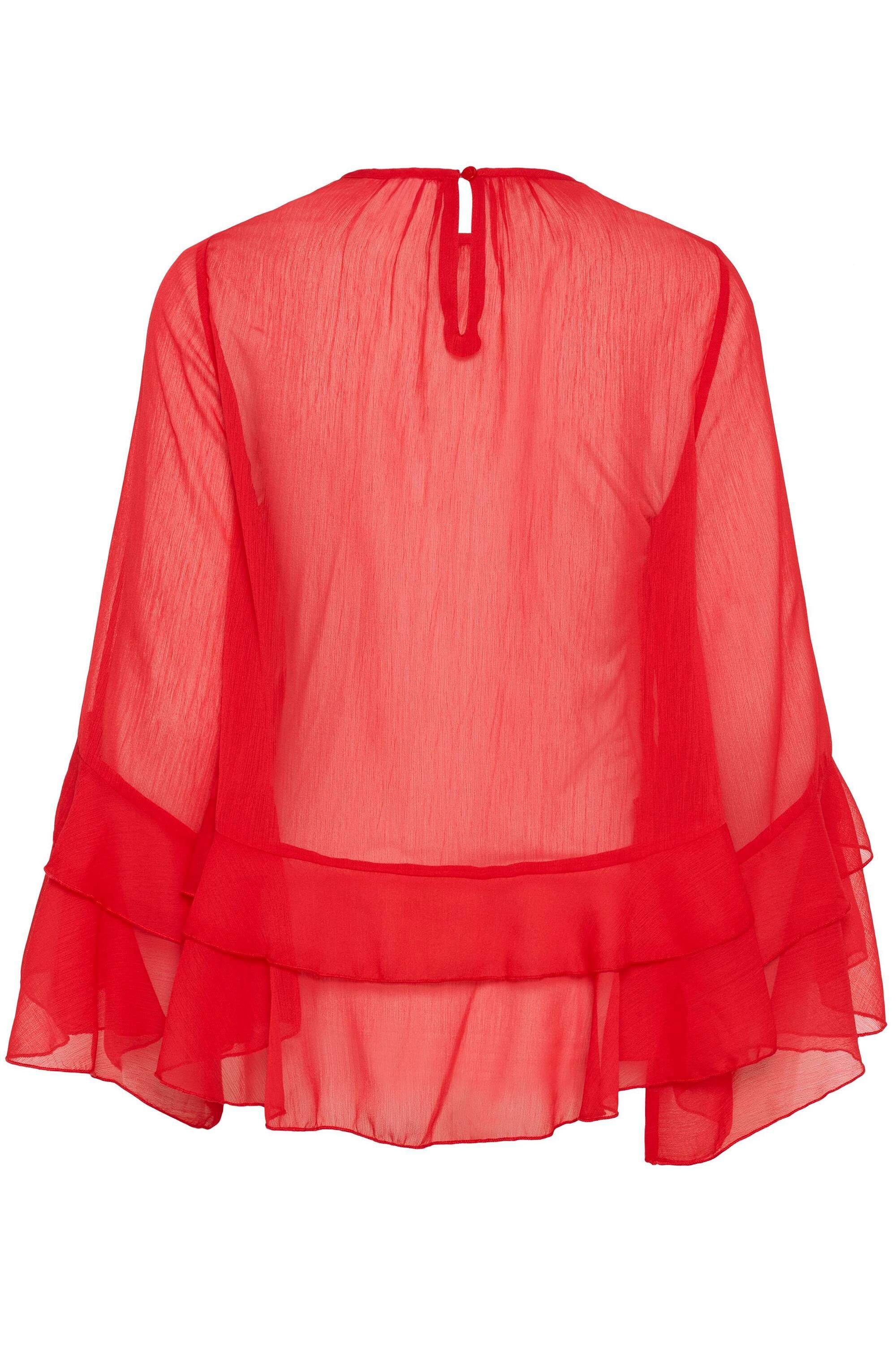 Saint Tropez Langarmbluse »Damen Bluse langarm MazelleSZ«