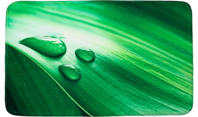 Sanilo Badematte »Green Leaf«, Höhe 15 mm, schnell trocknend, Memory Schaum kaufen