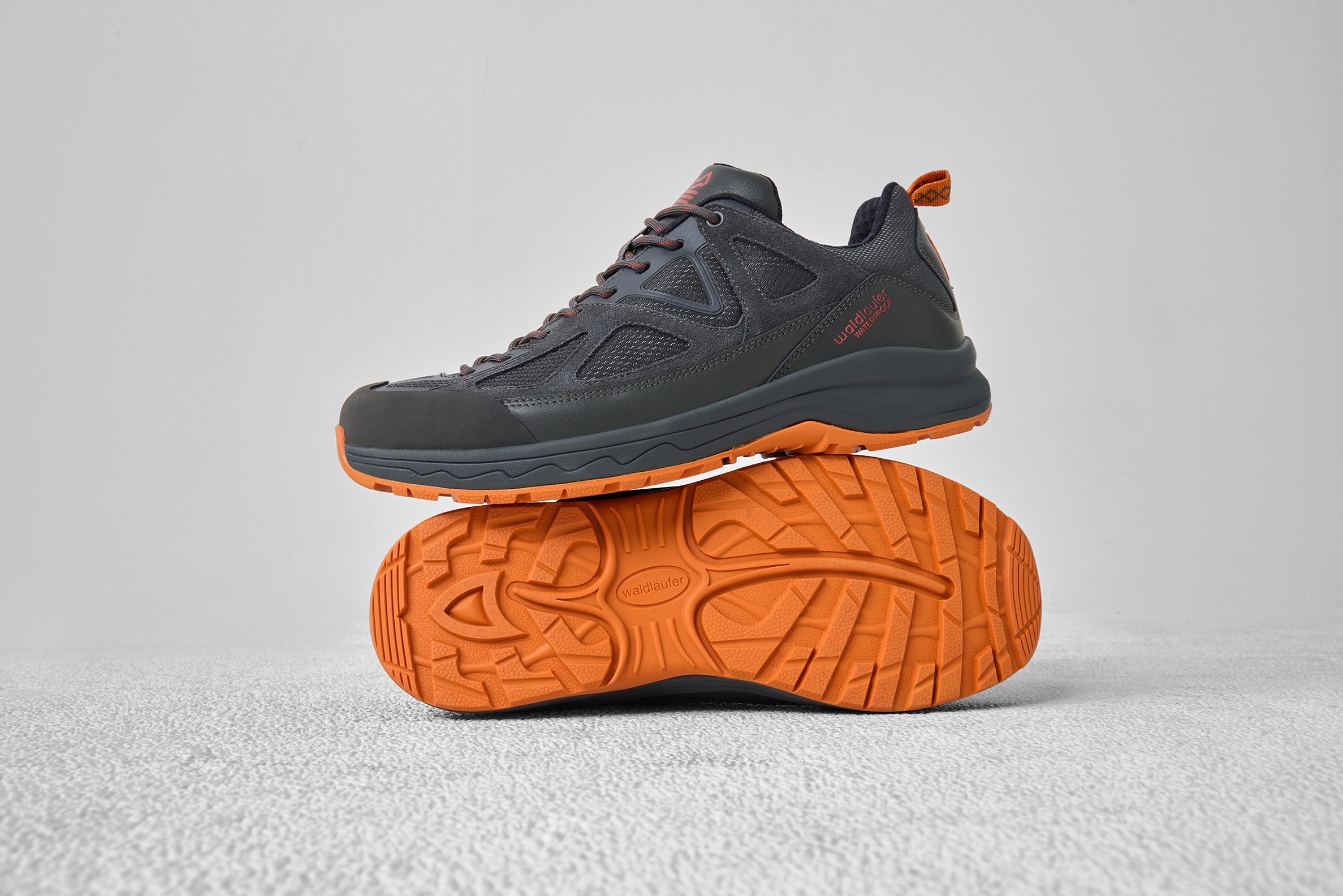 Waldläufer Schnürschuh »H-Fred«  Outdoorschuh mit Waterproof-Ausstattung, Bequemweite H (=sehr weit)