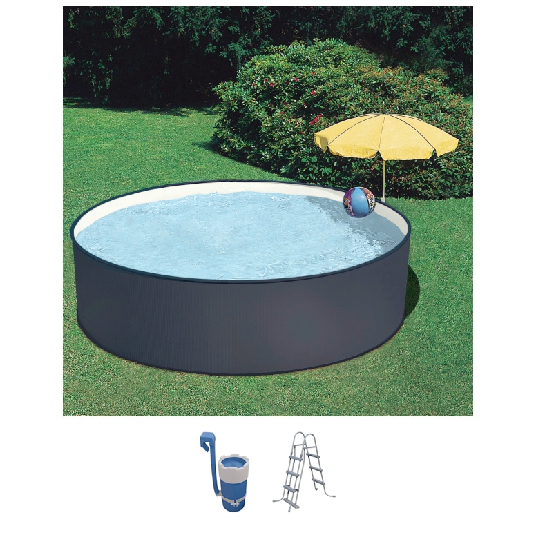 SUMMER FUN Rundpool "SKIMMY II" mit Sicherheitsleiter und Kartuschenfiltera günstig online kaufen