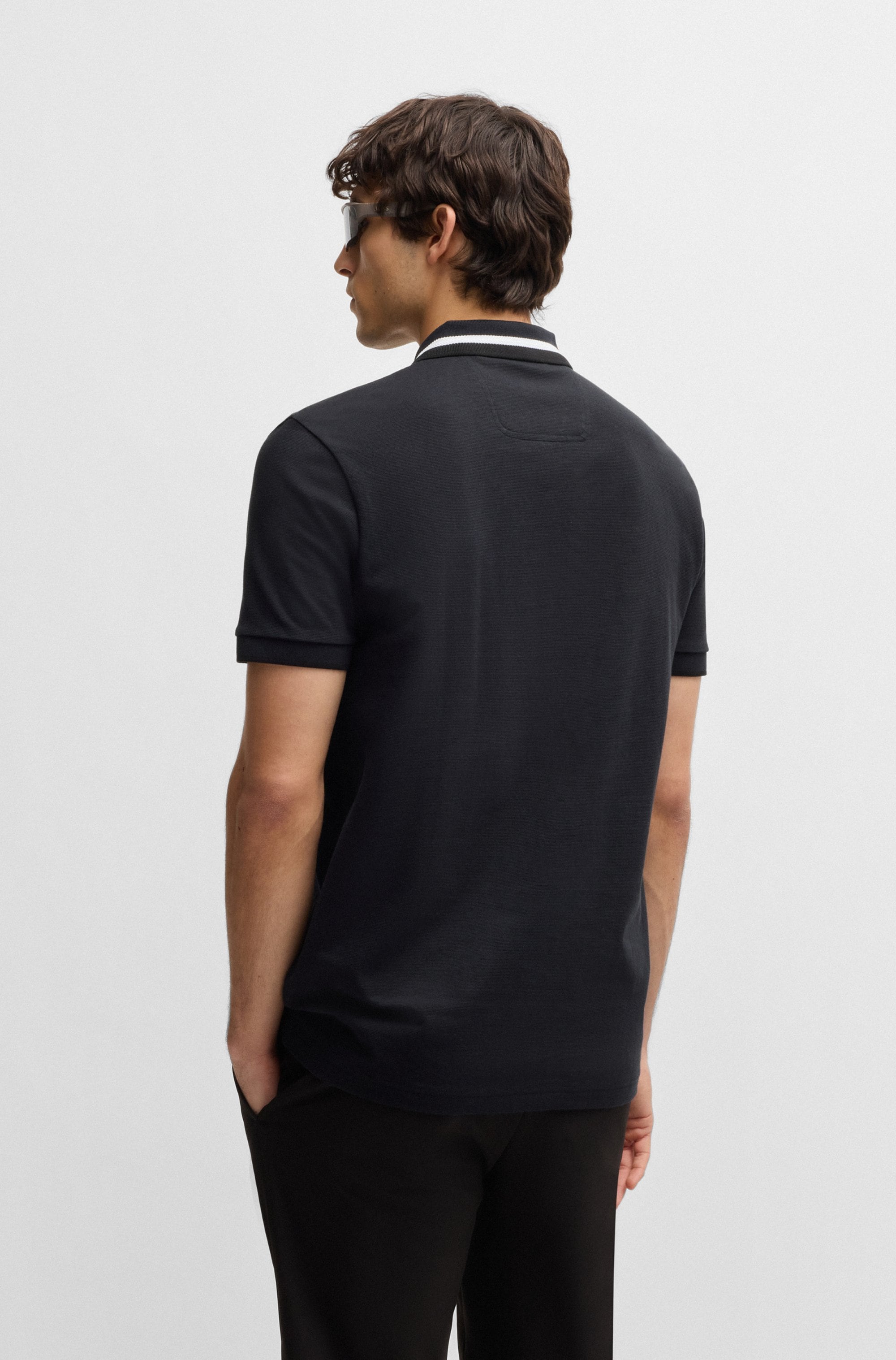 BOSS GREEN Poloshirt »Paddy AP Herit«, mit kontrastfarbenen Details