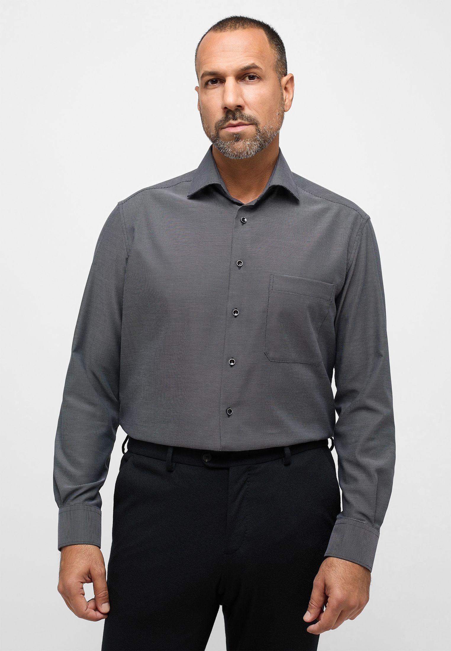 Eterna Langarmhemd "COMFORT FIT" NON IRON (bügelfrei) günstig online kaufen