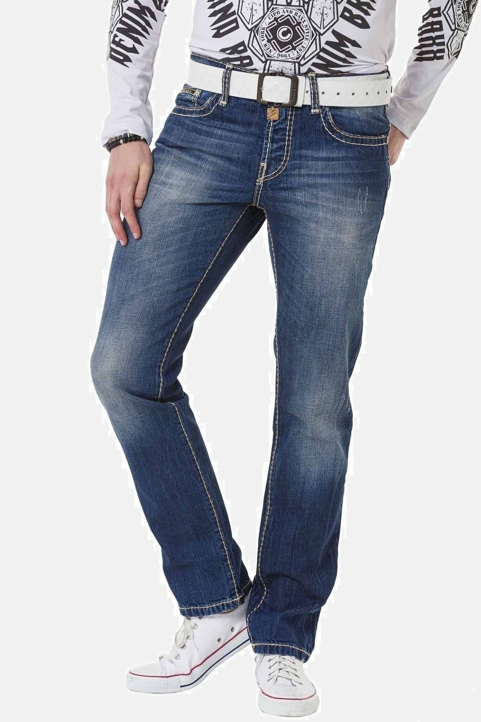 Cipo & Baxx 5-Pocket-Jeans »Jeans«, in Slim Fit, C-0688