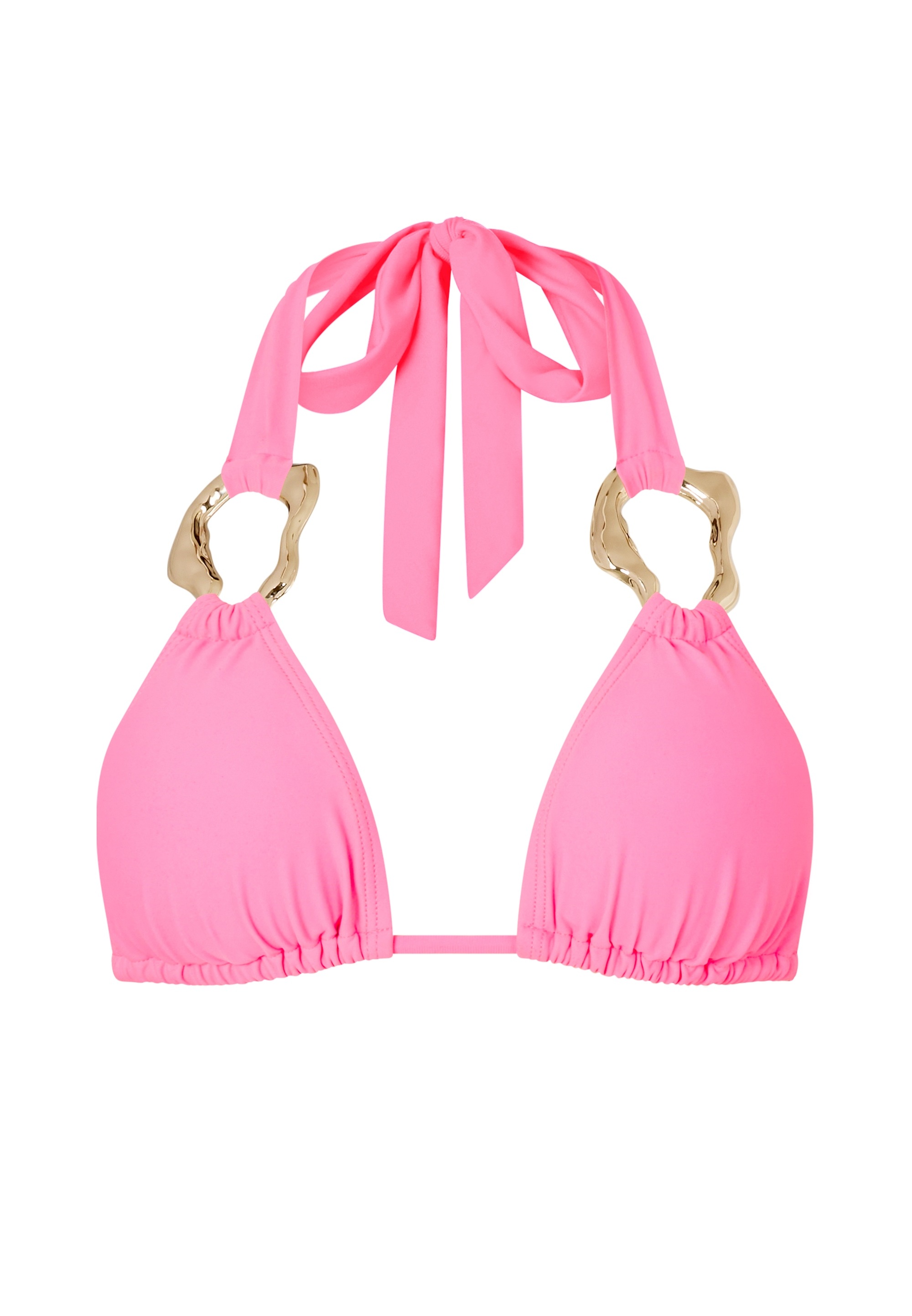 Moda Minx Triangel-Bikini-Top "Irregular Hoop Triangle Top", (1 St.), mit e günstig online kaufen