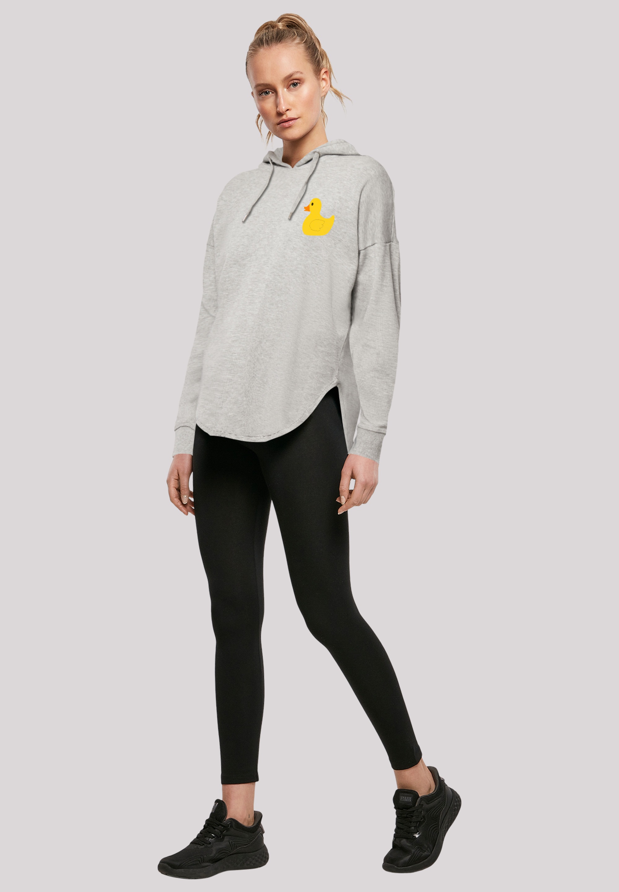 F4NT4STIC Kapuzenpullover »Yellow Rubber Duck OVERSIZE HOODIE«, Print
