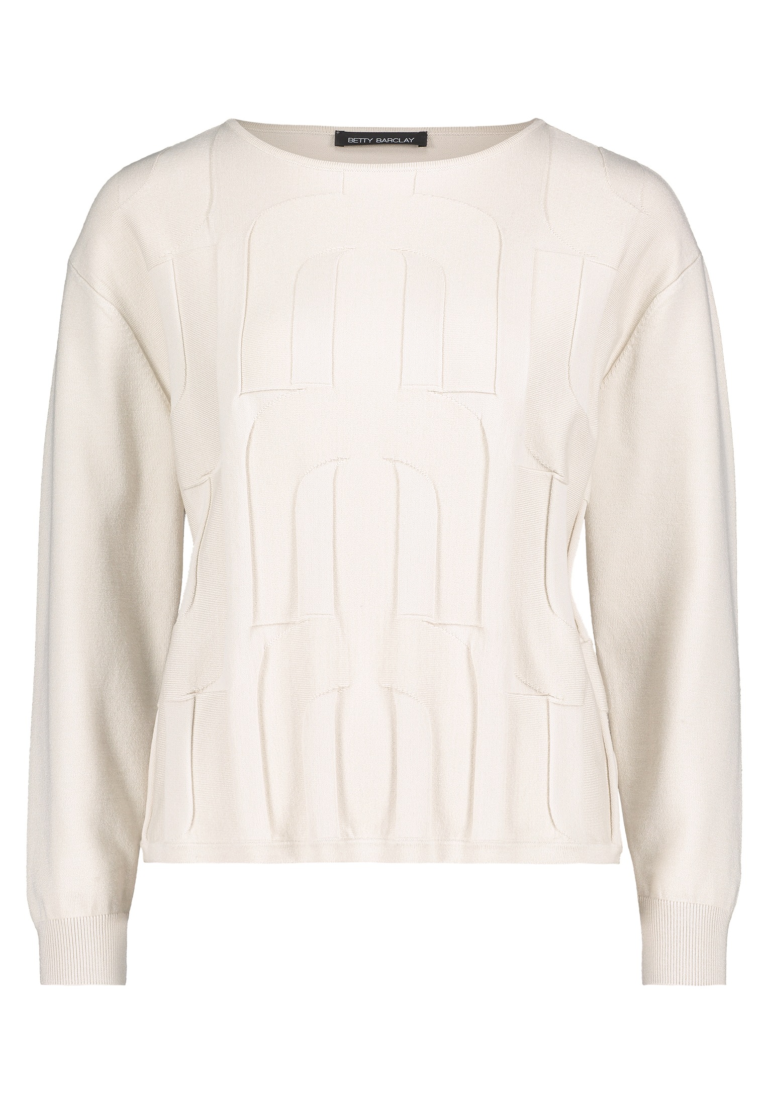 Betty Barclay Strickpullover »Betty Barclay Feinstrickpullover mit Struktur«, (1 tlg.), Struktur