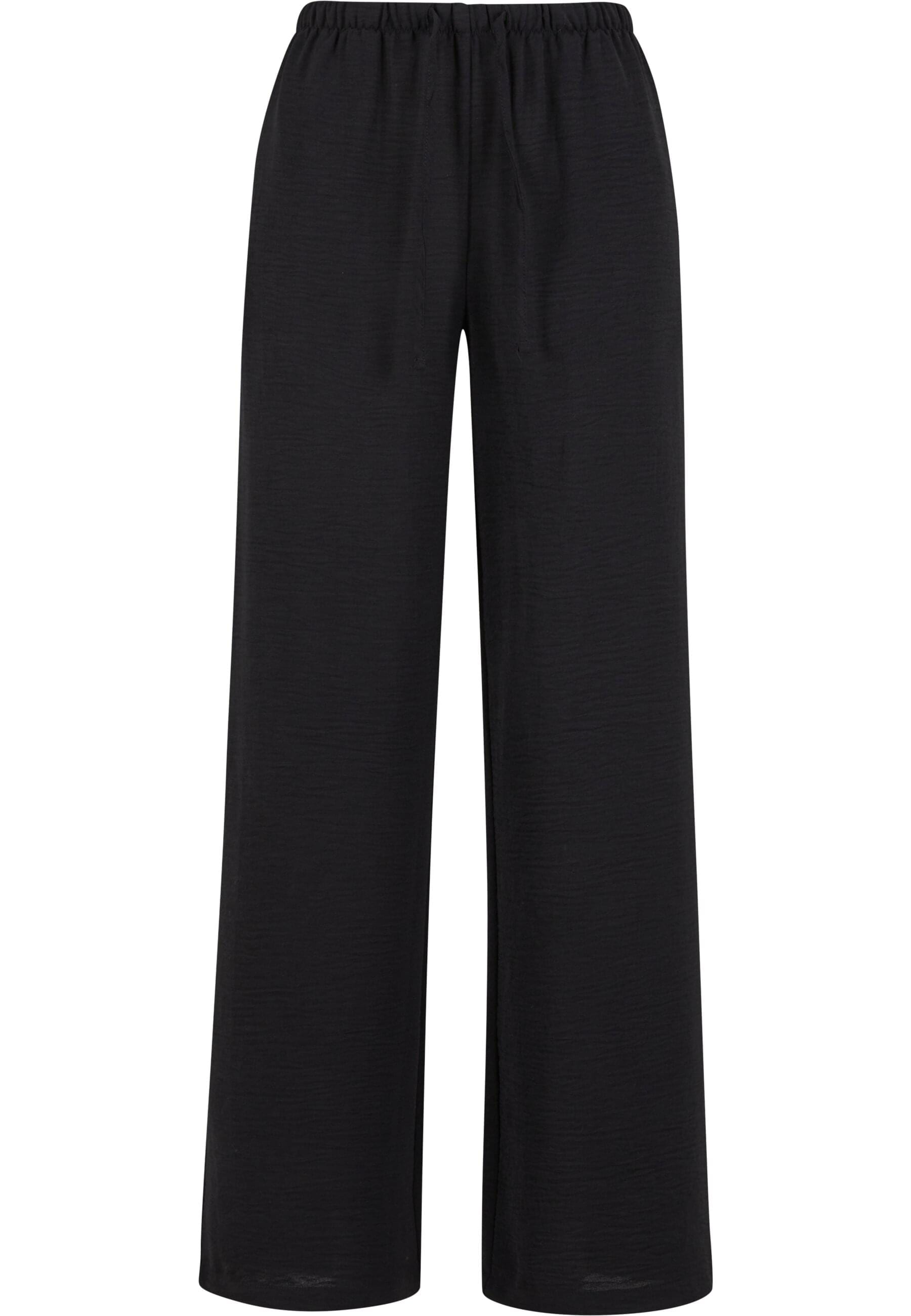 URBAN CLASSICS Stoffhose "Urban Classics Ladies Structured Wideleg Pants" günstig online kaufen