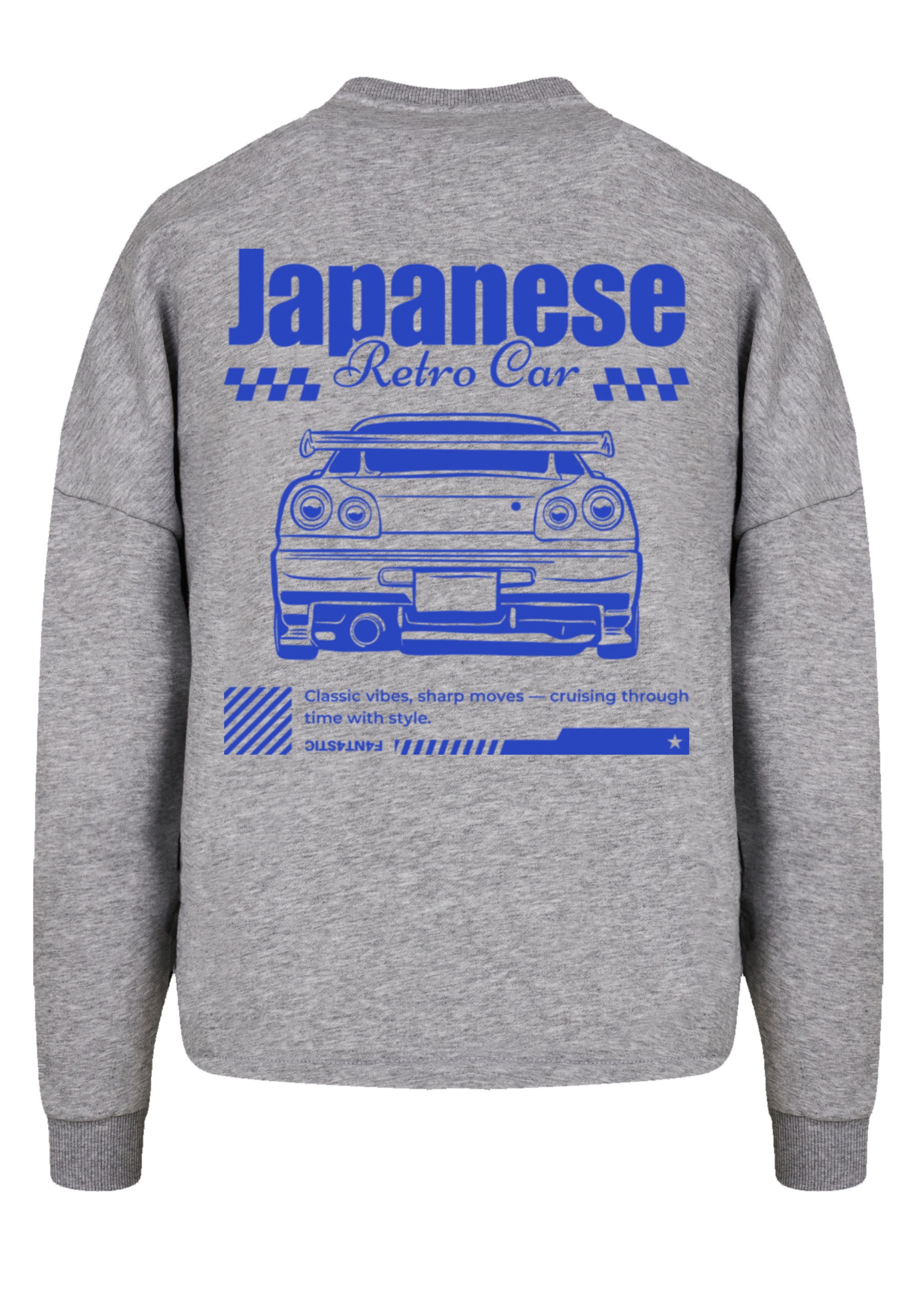 F4NT4STIC Sweatshirt »Retro Car Oversize Japanese Streetstyle«, Japan Streetwear Styles