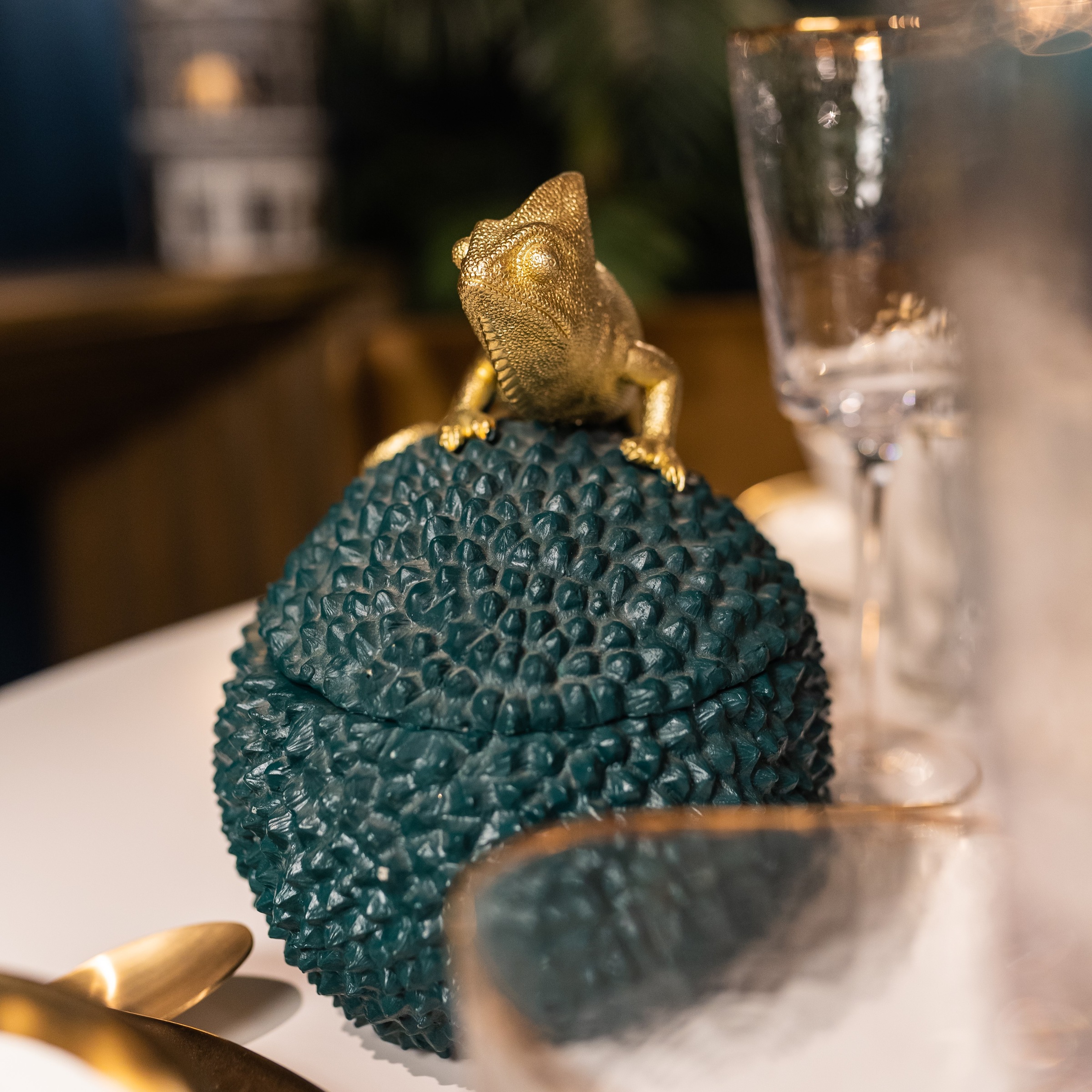 Kare Design Aufbewahrungsbox "Deko Dose Chameleon" günstig online kaufen