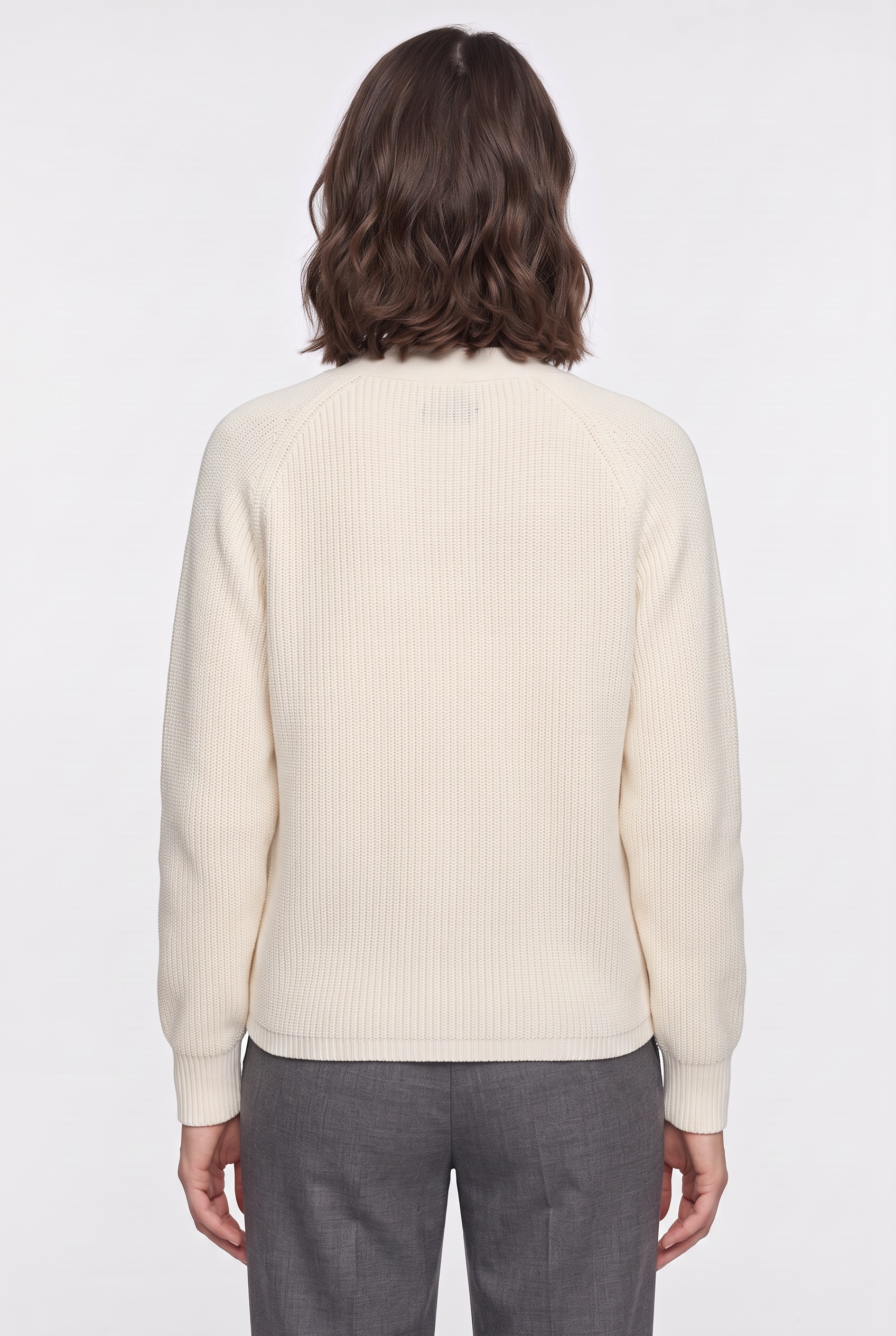 Gant Cardigan »RIBBED KNIT COTTON« Regular fit mit V-Ausschnitt
