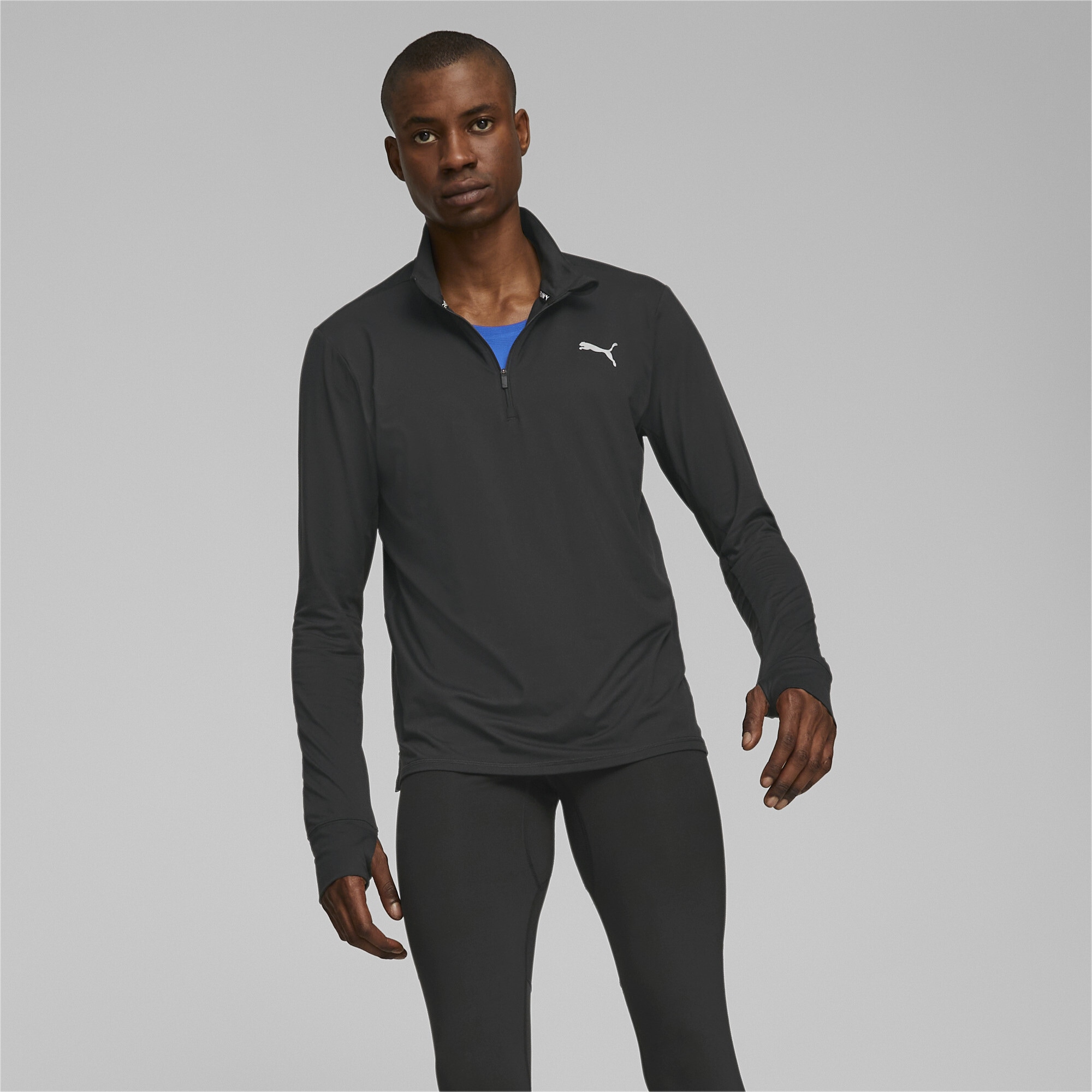 PUMA Laufshirt "RUN FAVORITE 1/4 ZIP M" günstig online kaufen