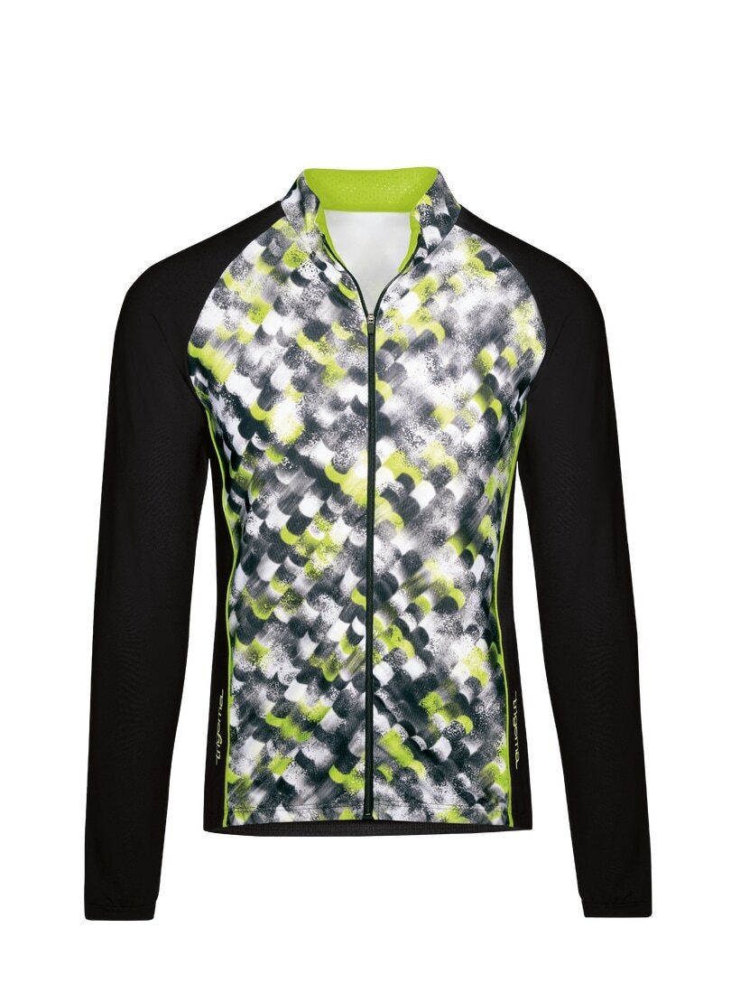 Trigema Trainingsjacke "TRIGEMA Fahrradjacke mit praktischer Rückentasche" günstig online kaufen