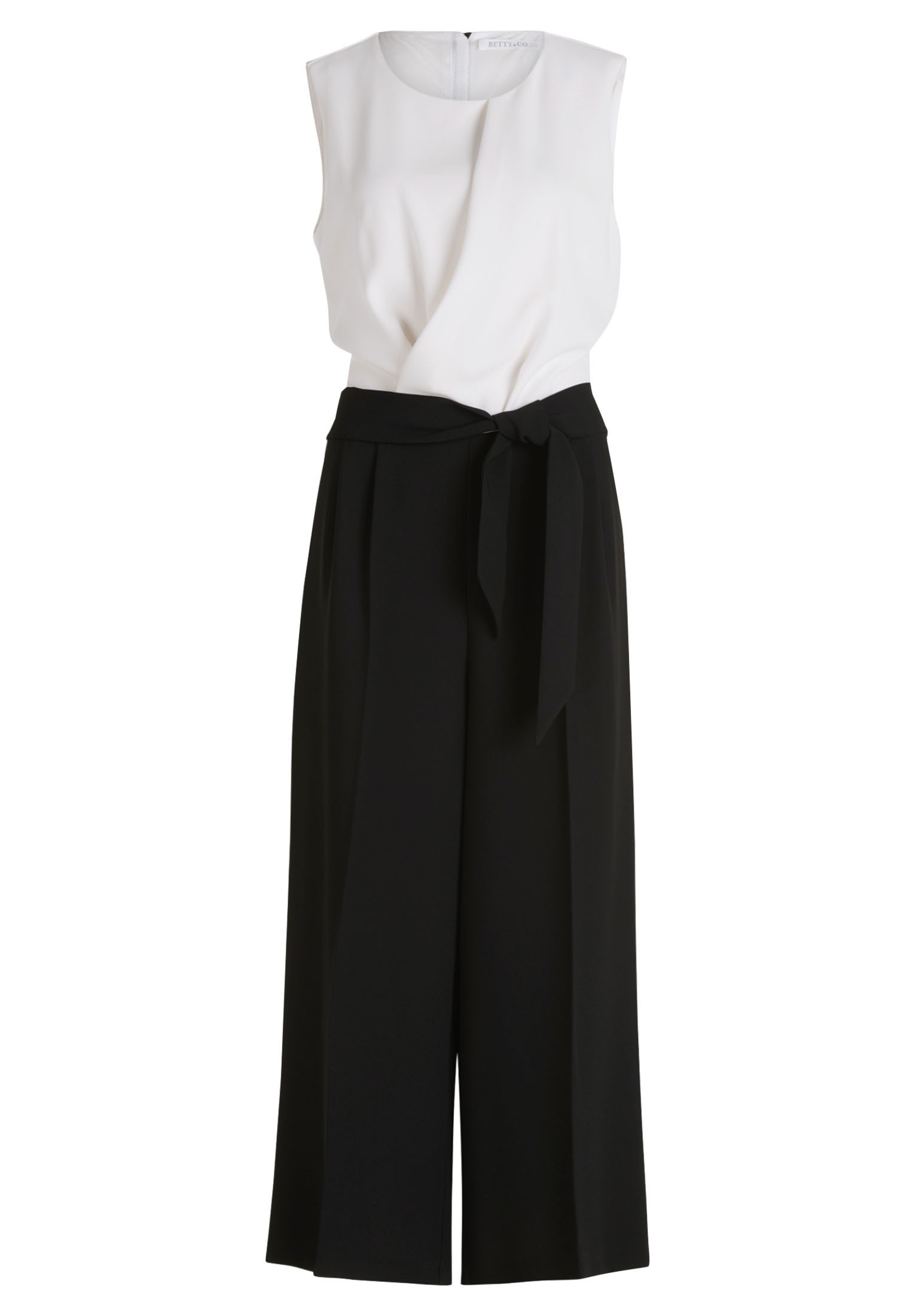 Betty&Co Overall "Betty & Co Damen Jumpsuit ohne Arm", (1 tlg.), Falten günstig online kaufen
