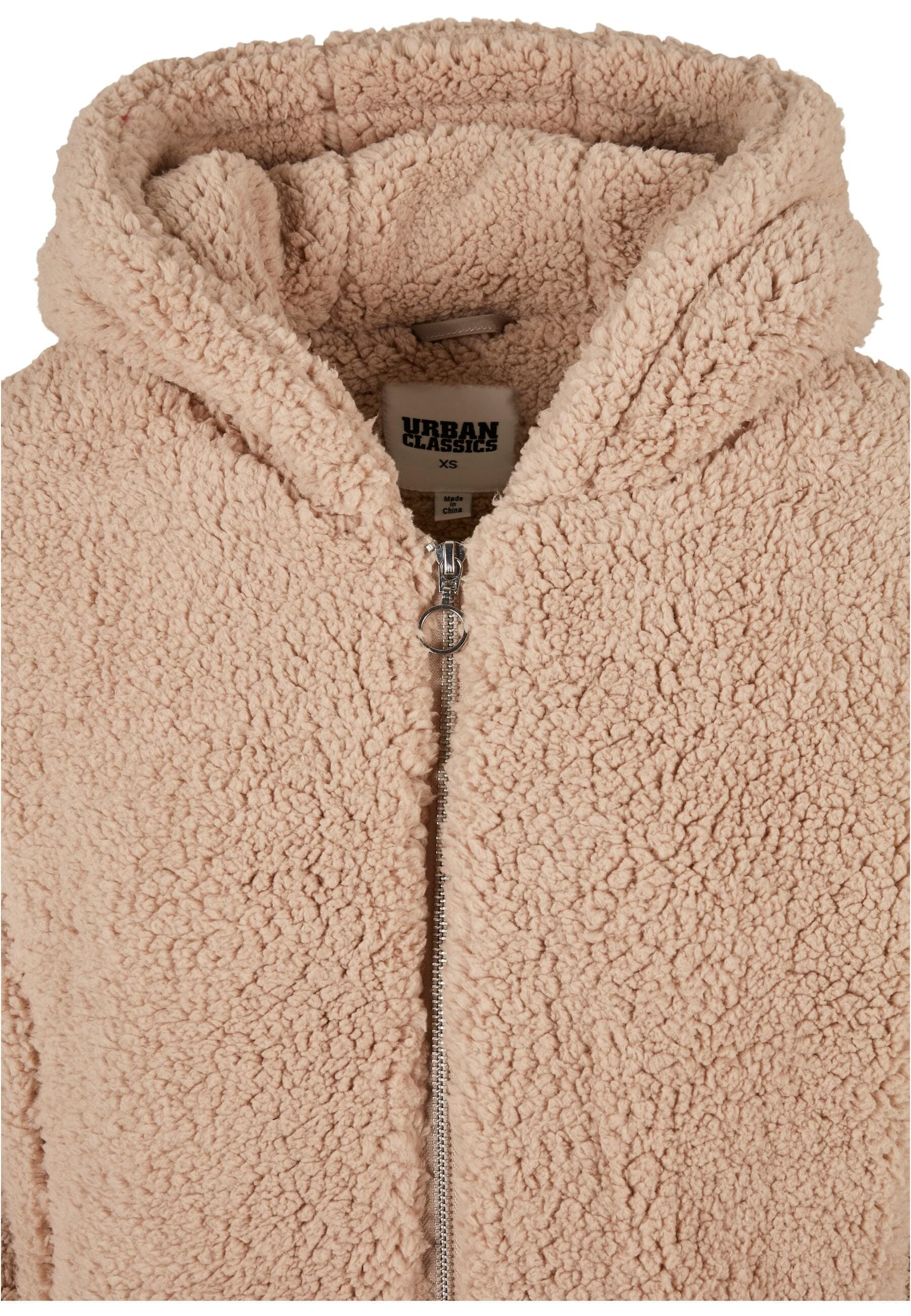URBAN CLASSICS Allwetterjacke »Urban Classics Damen Ladies Sherpa Jacket«, (1 St.), mit Kapuze