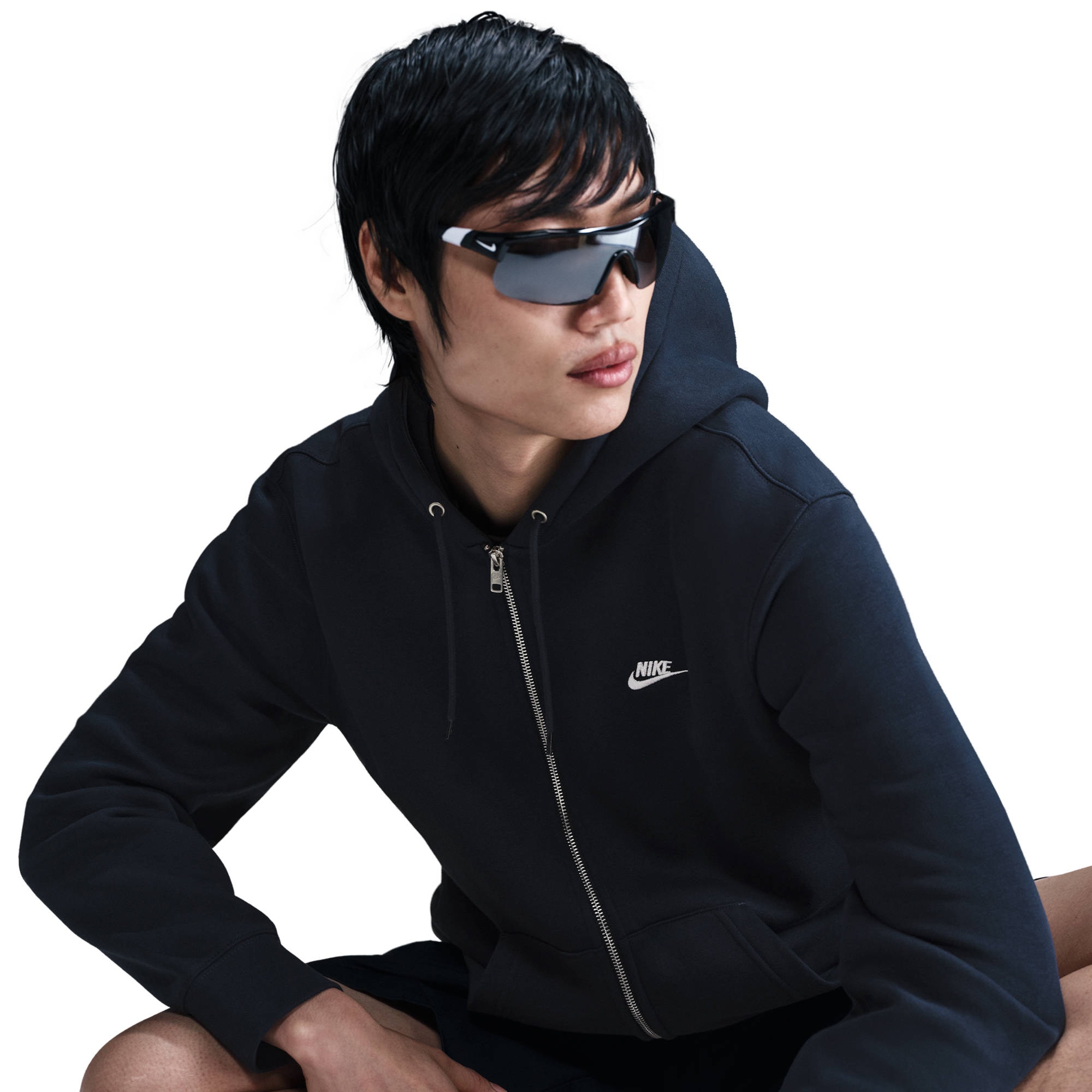 Nike Sportswear Kapuzensweatshirt »M NK CLUB BB FZ HOODIE«
