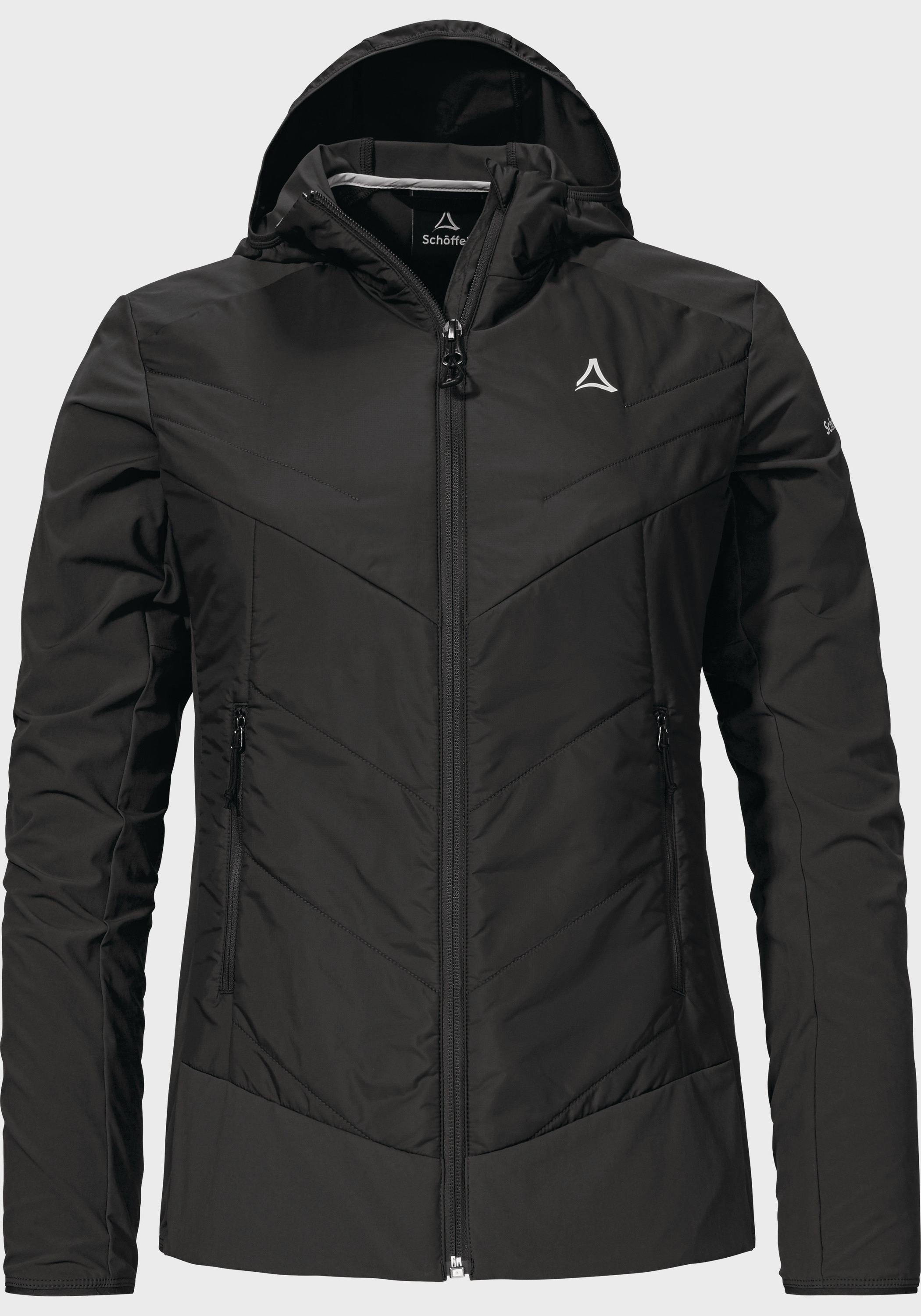 Schöffel Funktionsjacke "Hybrid Jk Style Blaueis WMS" mit Kapuze günstig online kaufen