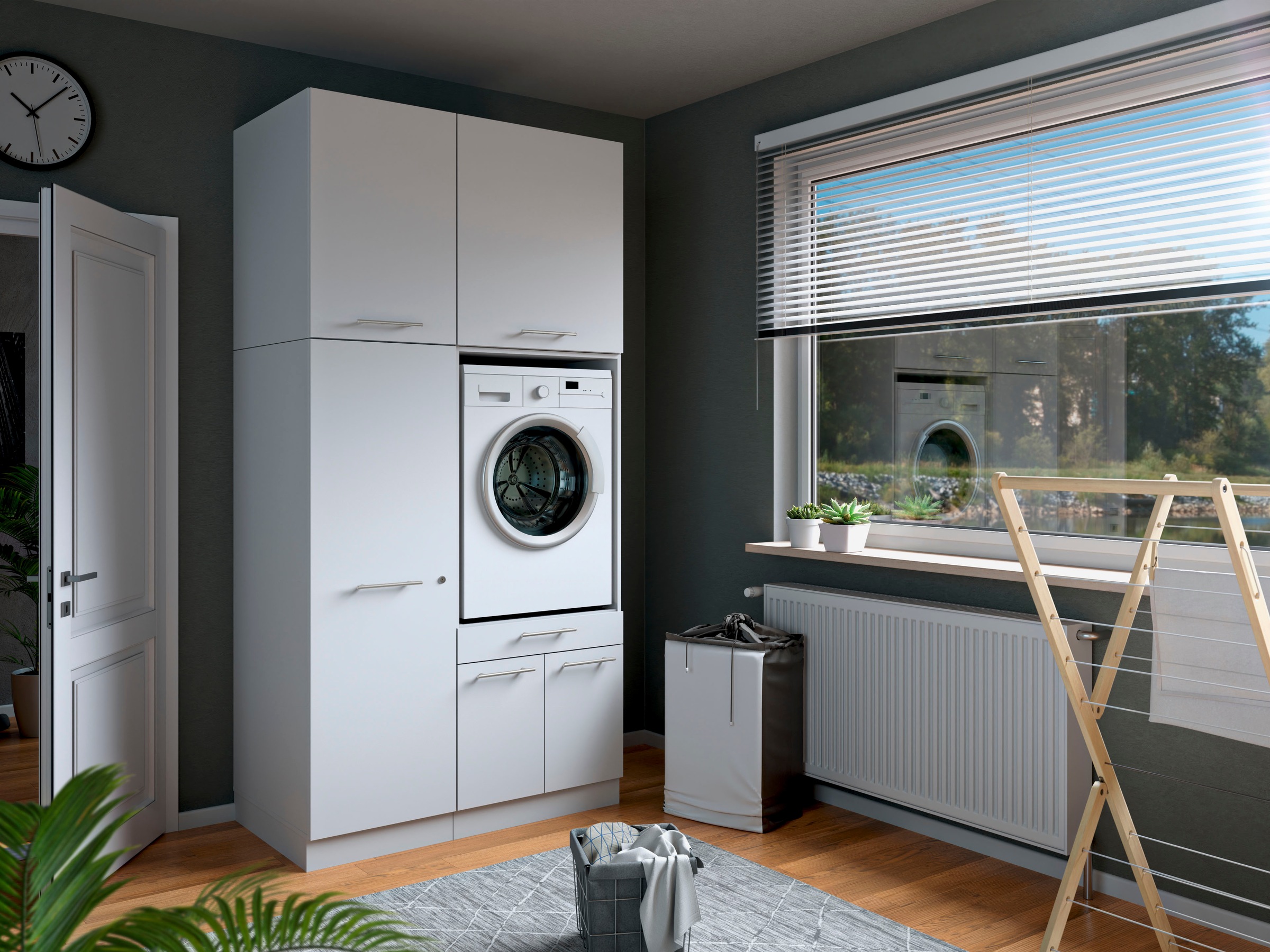 Laundreezy Mehrzweckschrank-Set "Laundreezy, 4-tlg. Mehrzweckschrank-Set B/ günstig online kaufen