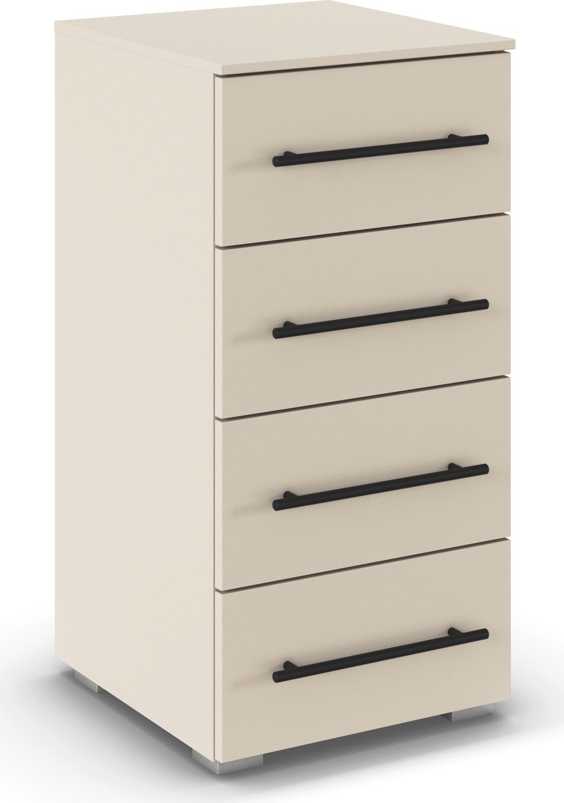 OTTO home Schubkastenkommode "Kommode Sideboard Schubladenkommode Schlafzimmerkommode AVOLA" Breite 40 cm inkl. SOFT-CLOSE-FUNKTION mit Dekorfront, mit 4 geräumigen Schubladen für viel Stauraum MADE IN GERMANY