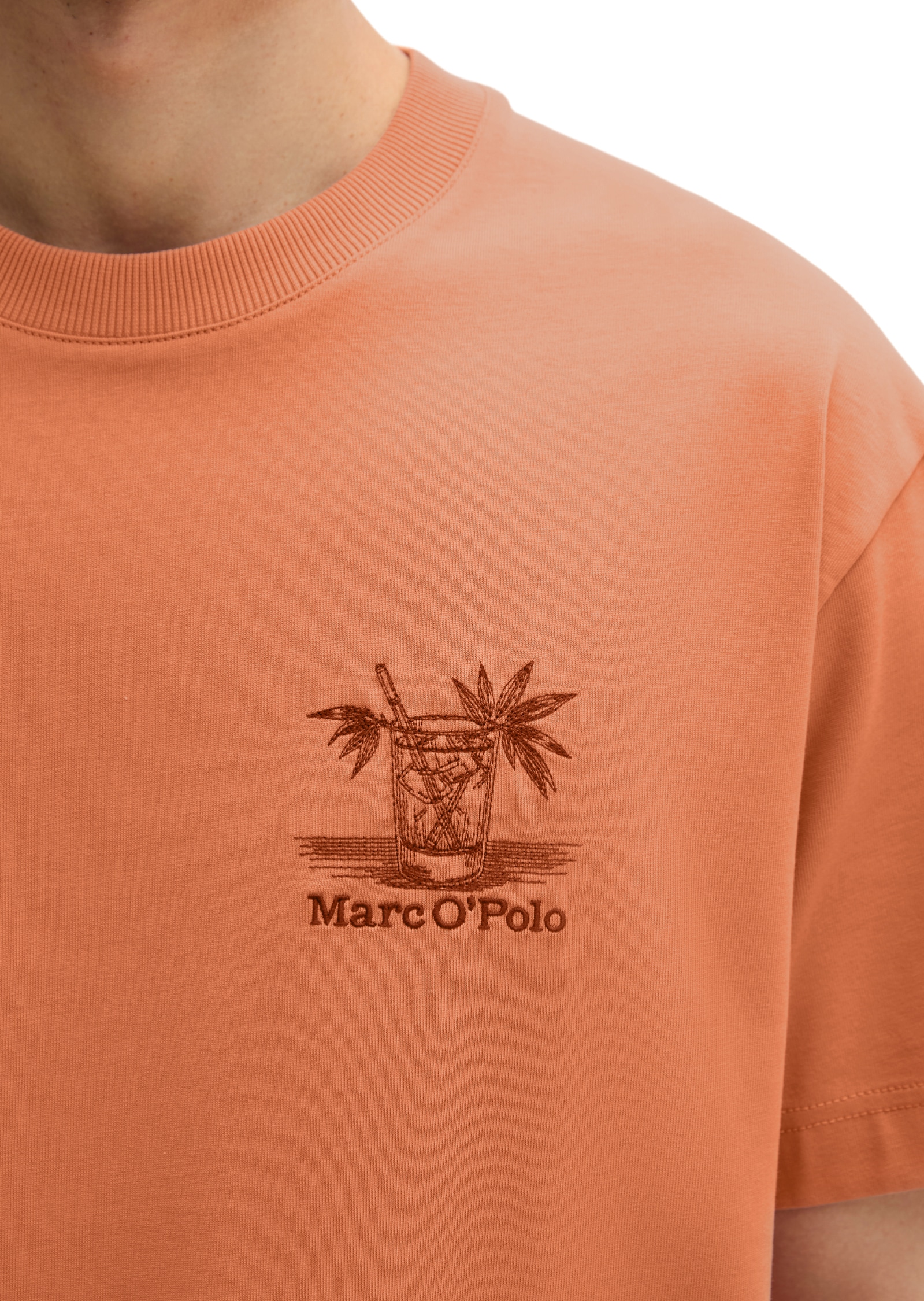 Marc O'Polo T-Shirt loose aus Bio-Baumwolle