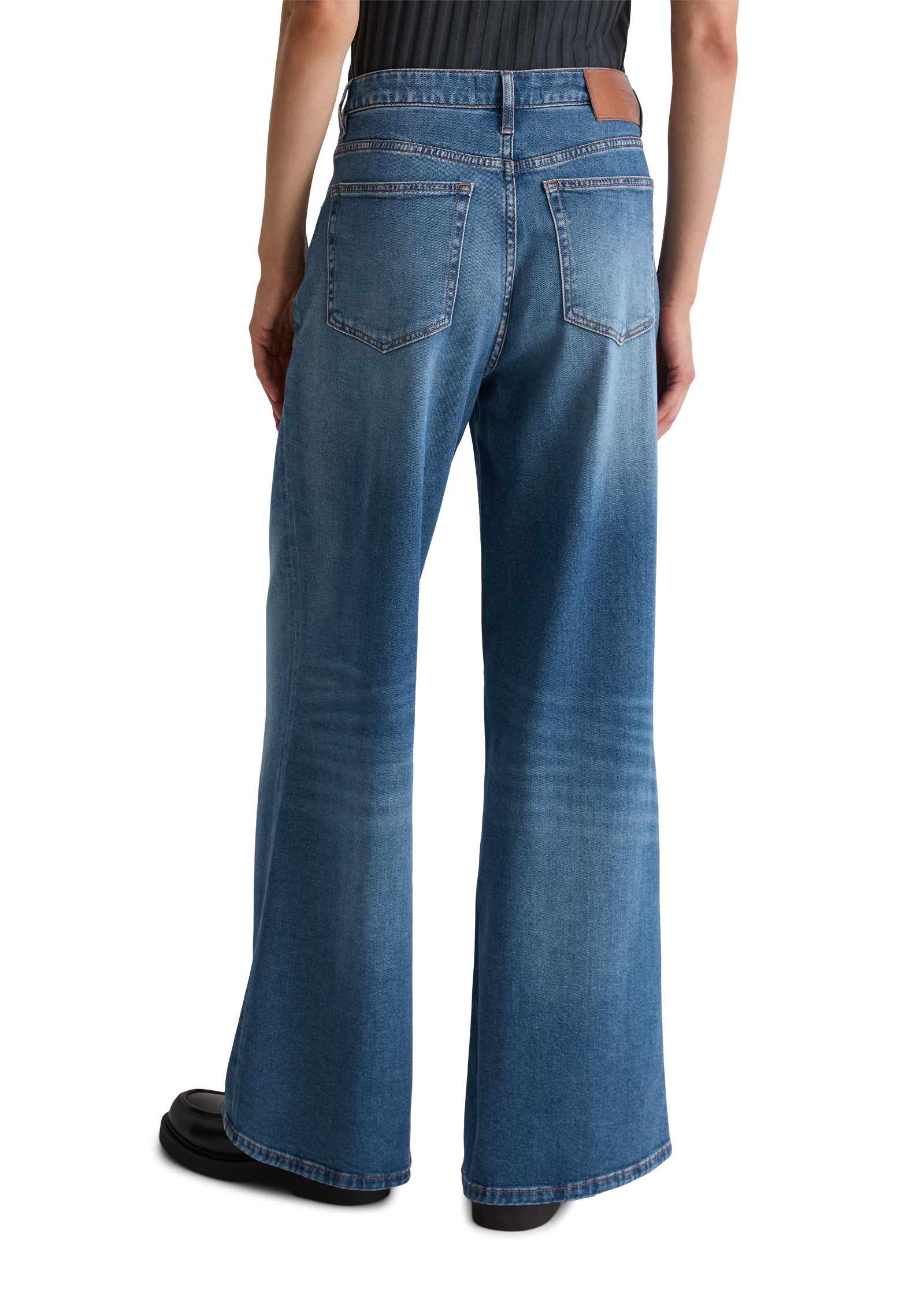 Marc O'Polo Weite Jeans »aus Organic-Cotton-Lyocell-Stretch«