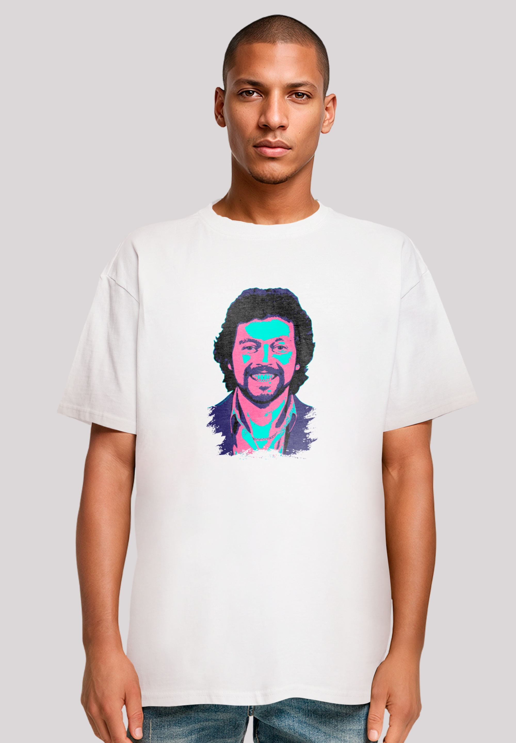 F4NT4STIC T-Shirt "TV Times Jeremy Beadle 1982 Pop Art", Premium Qualität günstig online kaufen