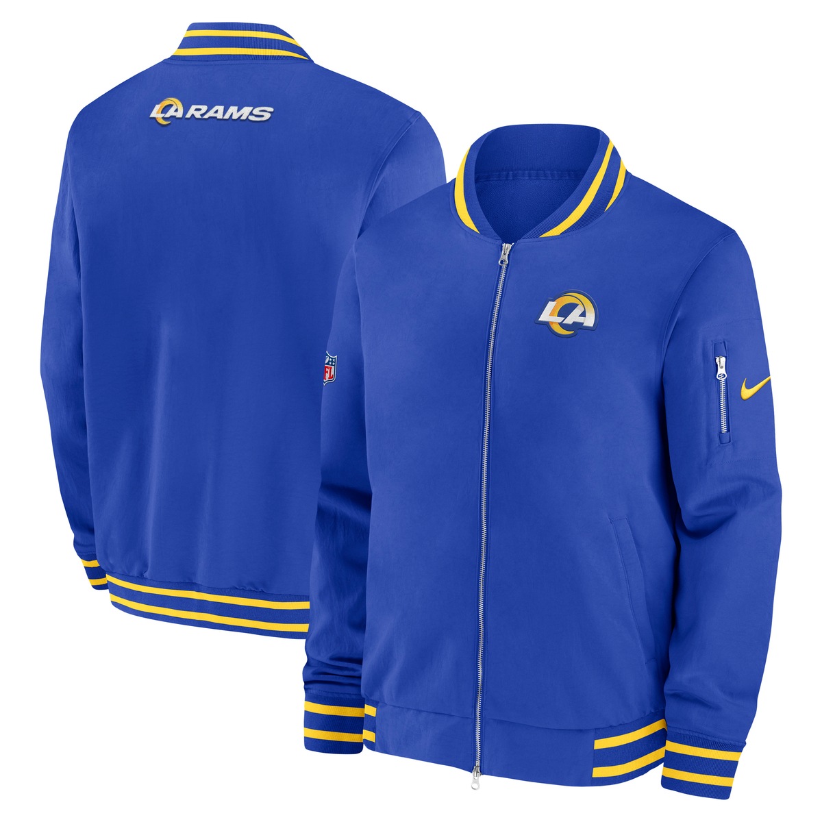 Nike Bomberjacke "Nike Jacke Los Angeles Rams Nike Coach Bomber" günstig online kaufen